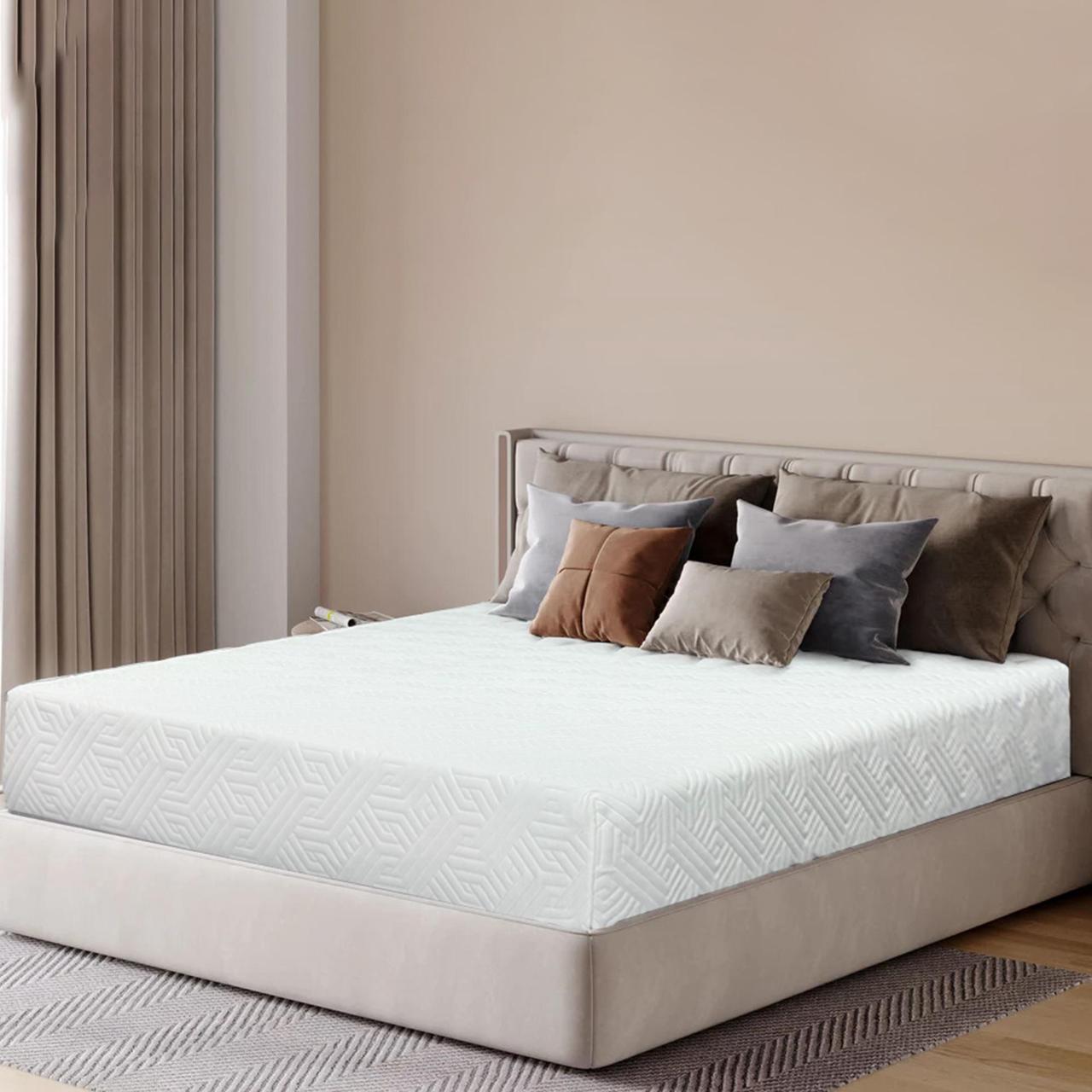 ViscoLogic 9-Inch Nest Supreme High Density Foam Medium Firm Feel Mattress (King)