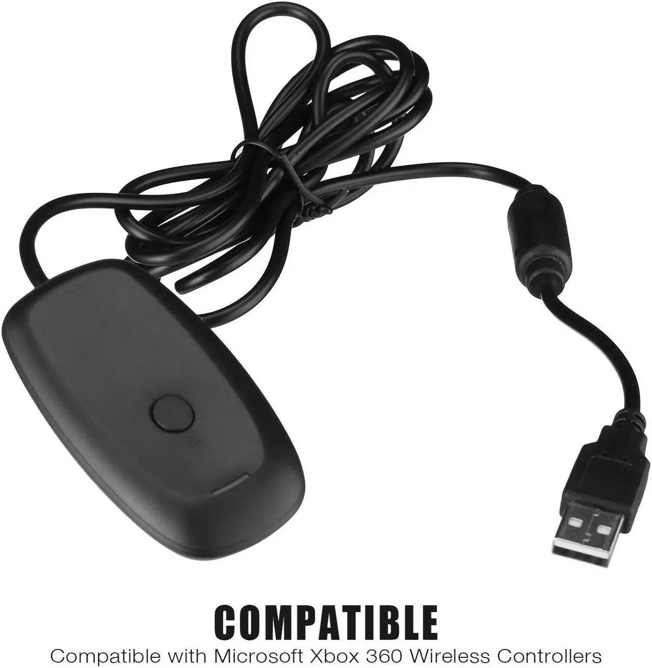 Alt view image 2 of 7 - For Microsoft Xbox 360 USB Wireless Receiver Game Controller Adapter Windows PC