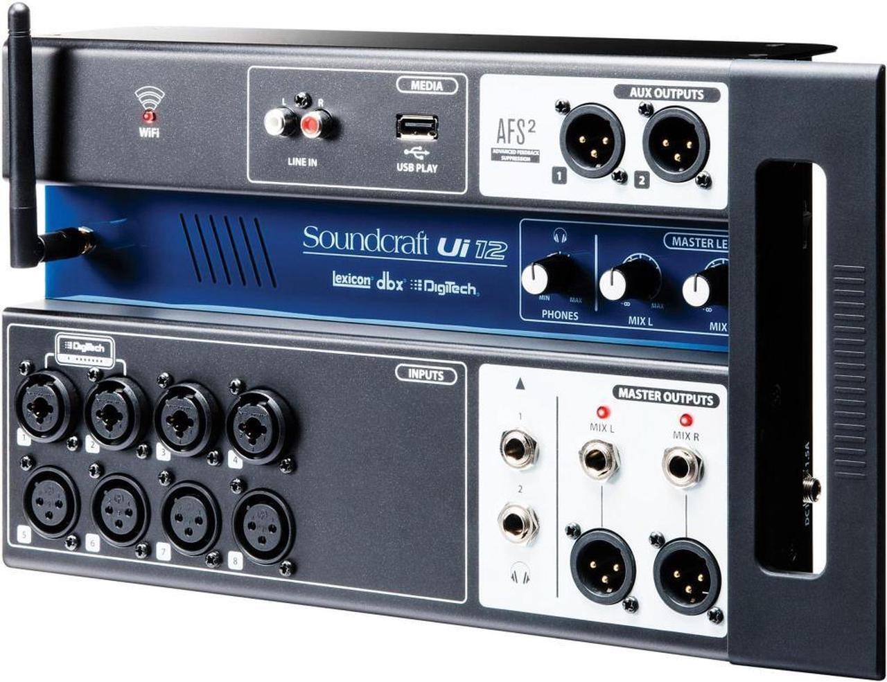 Alt view image 5 of 8 - Soundcraft Ui-12 - 12 Input Remote-Controlled Digital Mixer