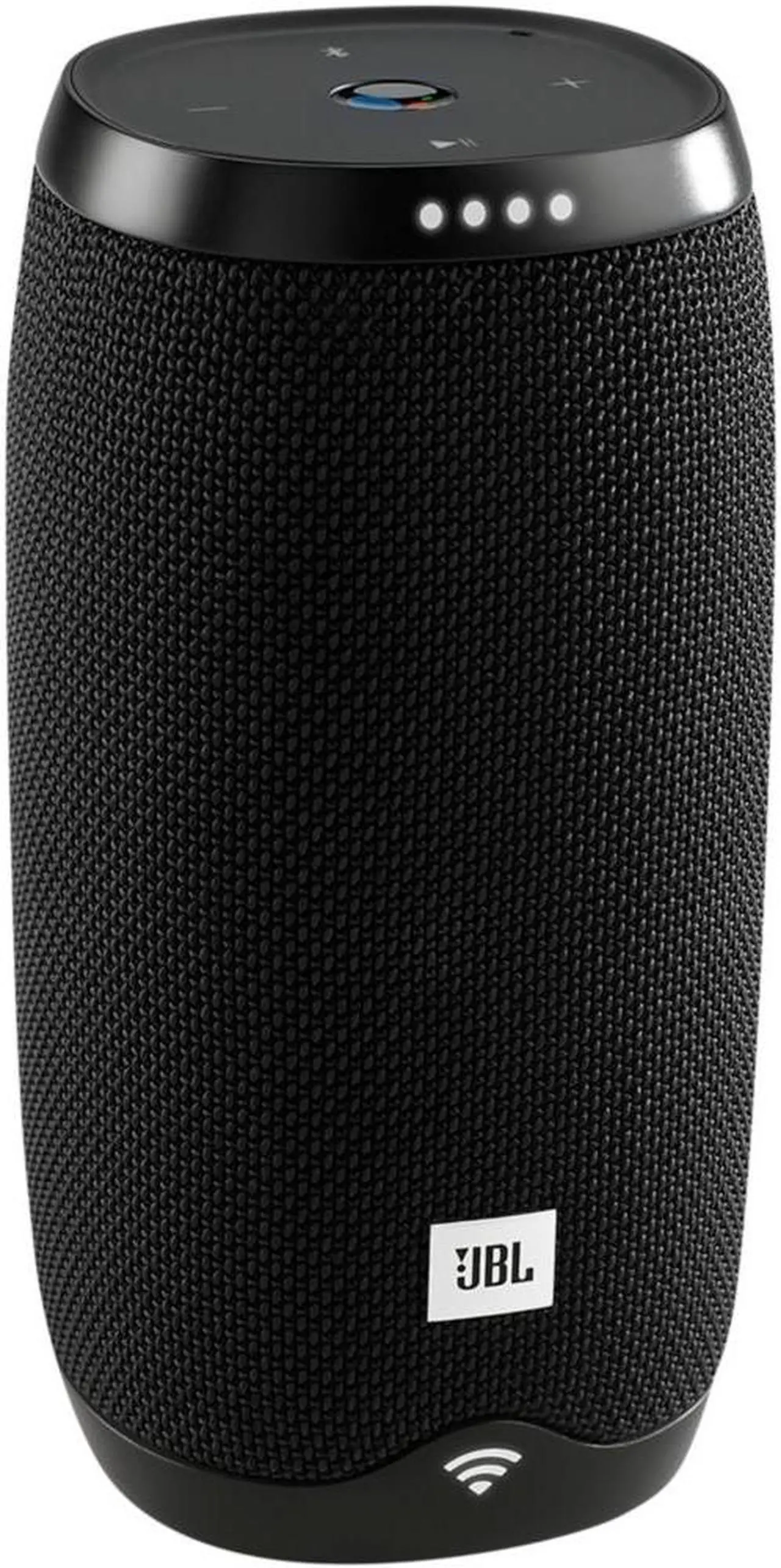Alt view image 3 of 20 - JBL Link 10 Smart Voice-Activated Portable Wireless Bluetooth Speaker with Google Assistant, IPX7 Waterproof, Black