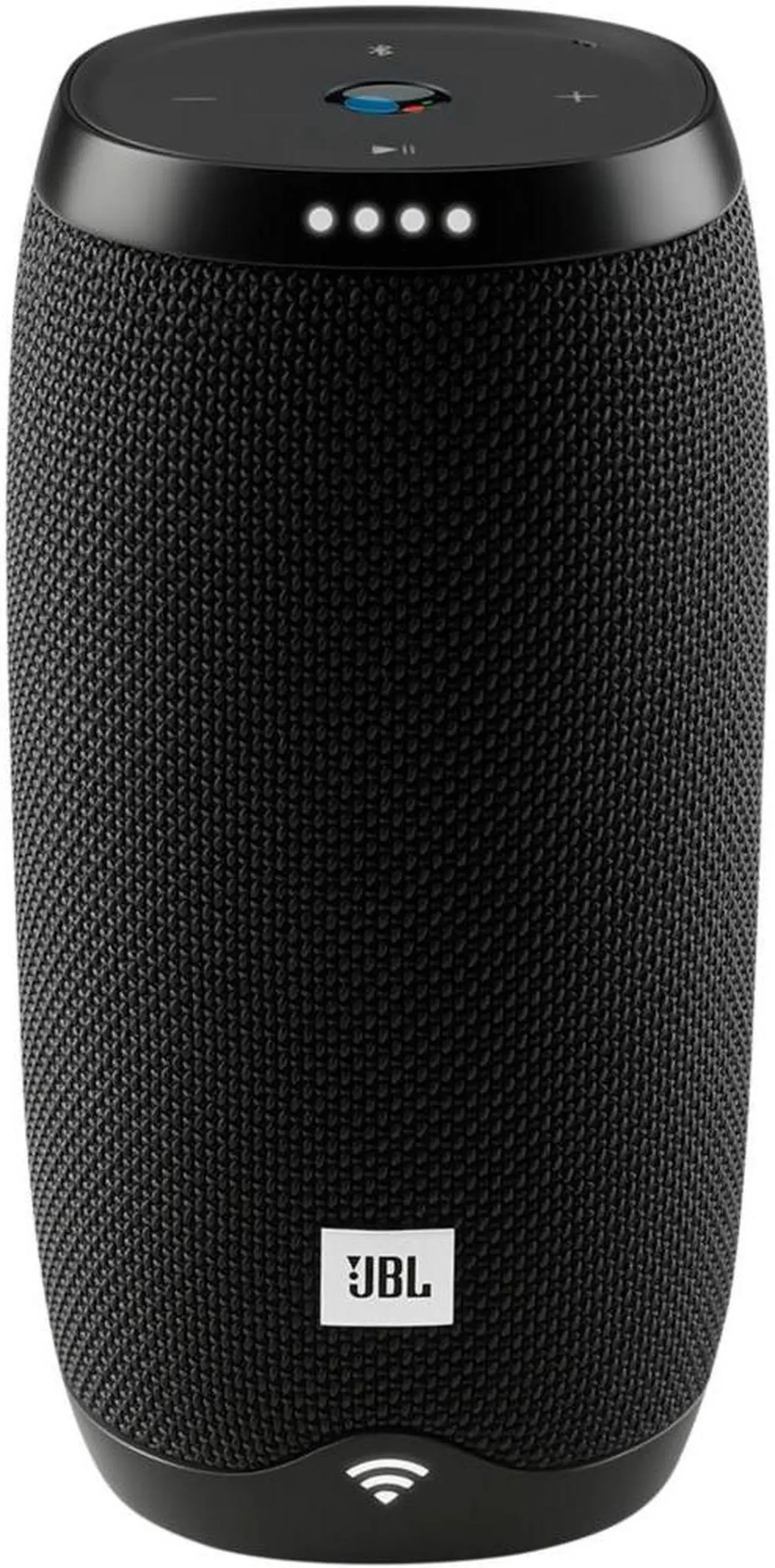 Alt view image 4 of 20 - JBL Link 10 Smart Voice-Activated Portable Wireless Bluetooth Speaker with Google Assistant, IPX7 Waterproof, Black