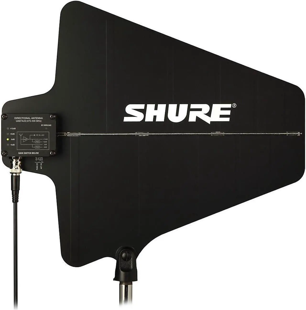 Alt view image 8 of 10 - Shure UA874 Active Directional Antenna #UA874US