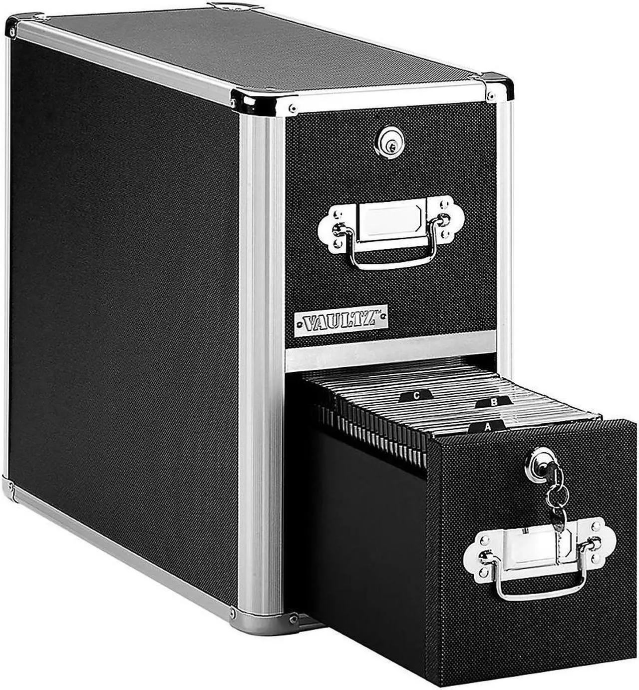 Main image of Vaultz VZ01094 Locking Cd/Dvd File Cabinet (300)