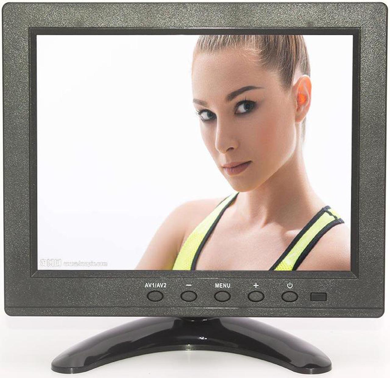 8" 1024x768 HD TN Screen Monitor with HDMI/VGA/USB/AV/RCA/BNC Inputs,  Applied to Various Terminal Display, Such as FPV, PS, XBOX, Car Video, Security & Monitoring Display, 8 inch Dispaly BNC HDMI RCA