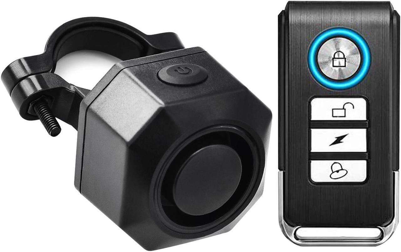 Main image of Greencycle USB Rechargeable Electric Bike Alarm with Remote Controller, Motorcycle Anti-Theft Security System Volume and Sensitivity Adjustable Waterproof