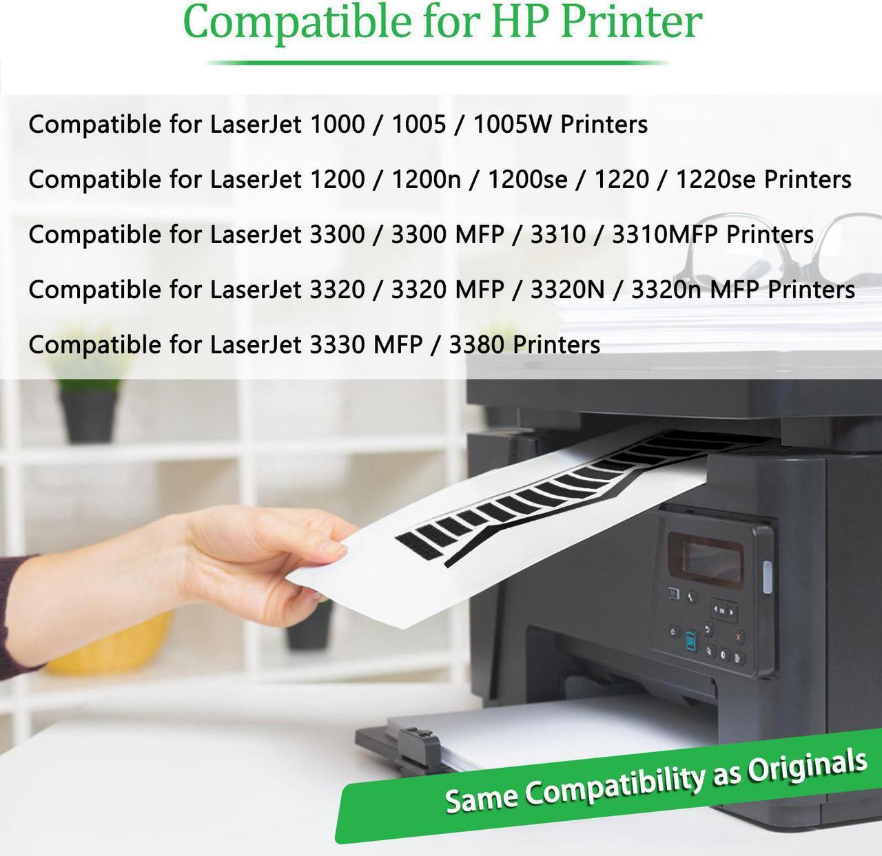 Alt view image 3 of 7 - GREENCYCLE High-yield Compatible Toner Cartridge Replacement for HP 15A C7115A work with Laserjet 1000 1005 1200 1220 3300 3320 3330 3380 Printer (Black, 1-Pack)