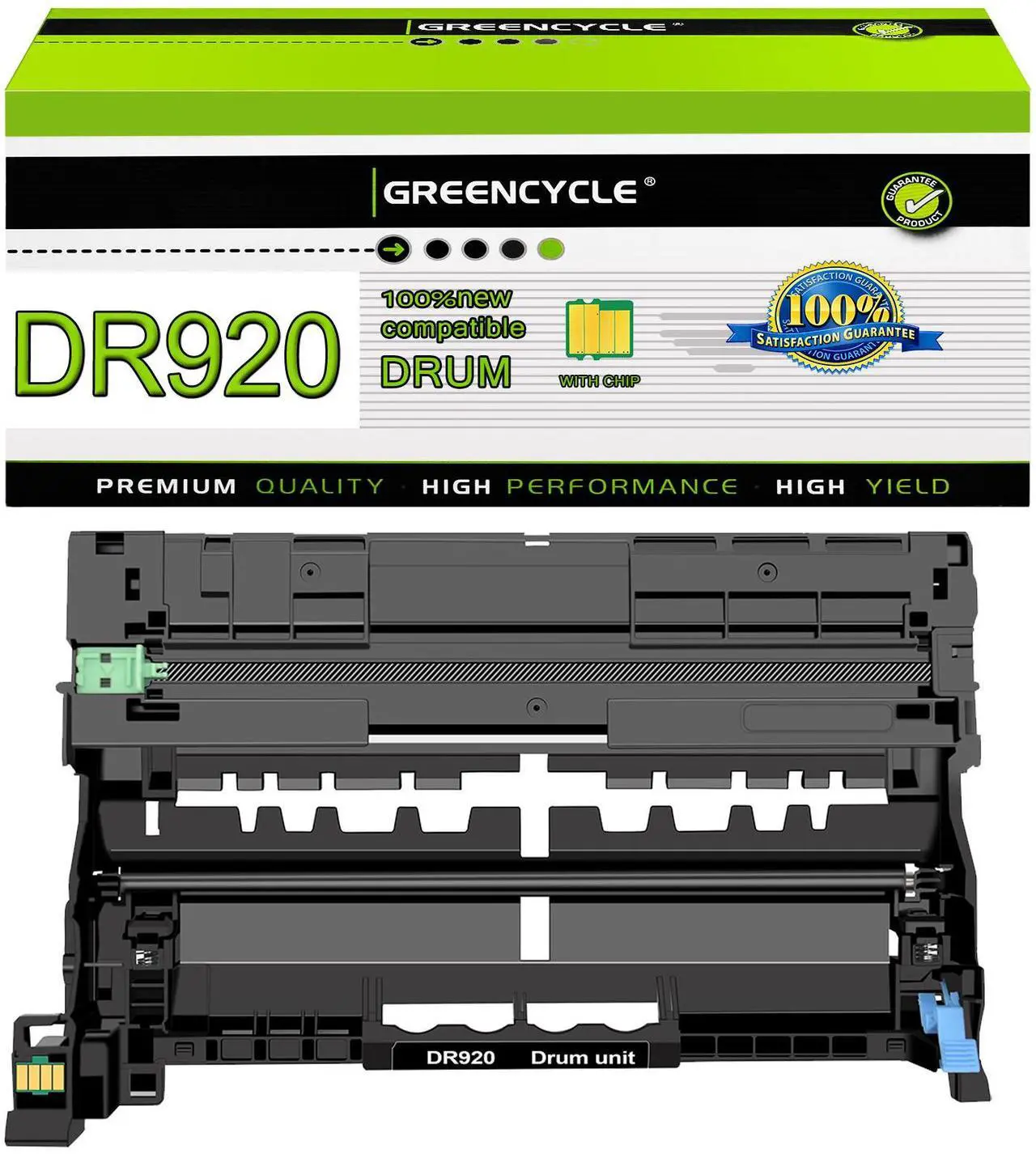Main image of greencycle 1 Pack DR920 Compatible Drum Unit Replacement for DR-920 Drum Compatible with Brother HL-L5210DN HL-L5215DW HL-L6210DW HL-L6210DWT DCP-L5510DN MFC-L5710DN Printer (High Yield,Black)
