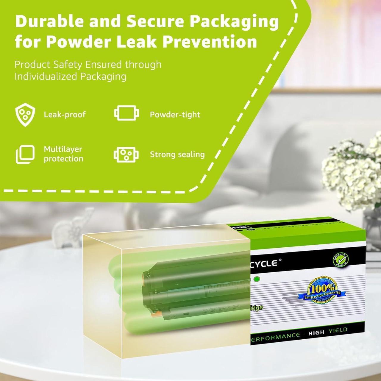 Alt view image 7 of 7 - greencycle 10 Pack Toner Cartridge Compatible for HP 410A 410X CF410X Black Toner Works on Color Laser Jet Pro M452dn M452dw M452nw M477fdn M477fdw M477fnw M377dw Printer