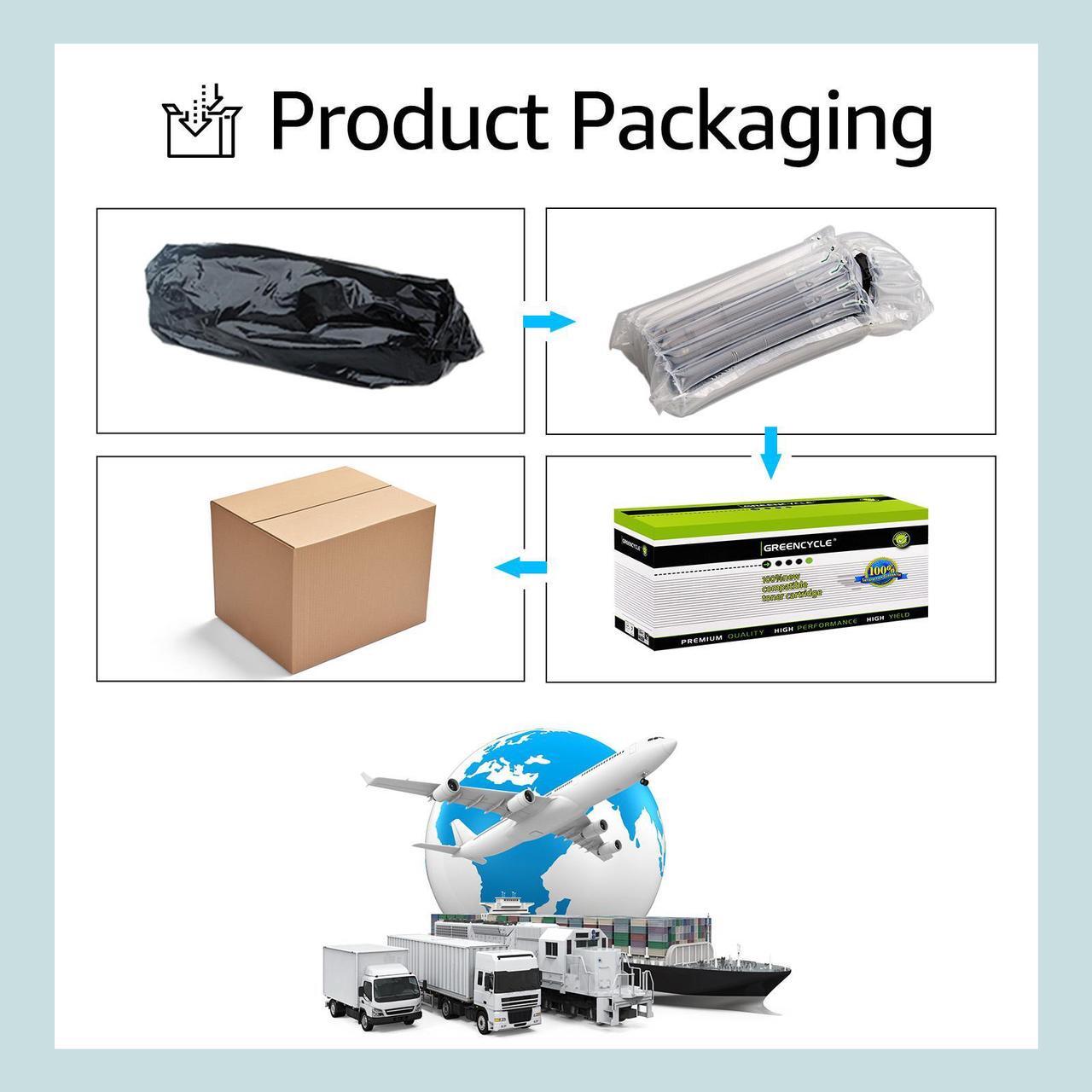 Alt view image 6 of 6 - GREENCYCLE 126A CE314A Imaging Drum Compatible for HP 126A CE314A works on LaserJet Pro 100 MFP M175a M175nw M275 M275nw CP1025 CP1025nw Printer (2-Pack, Black / Color)