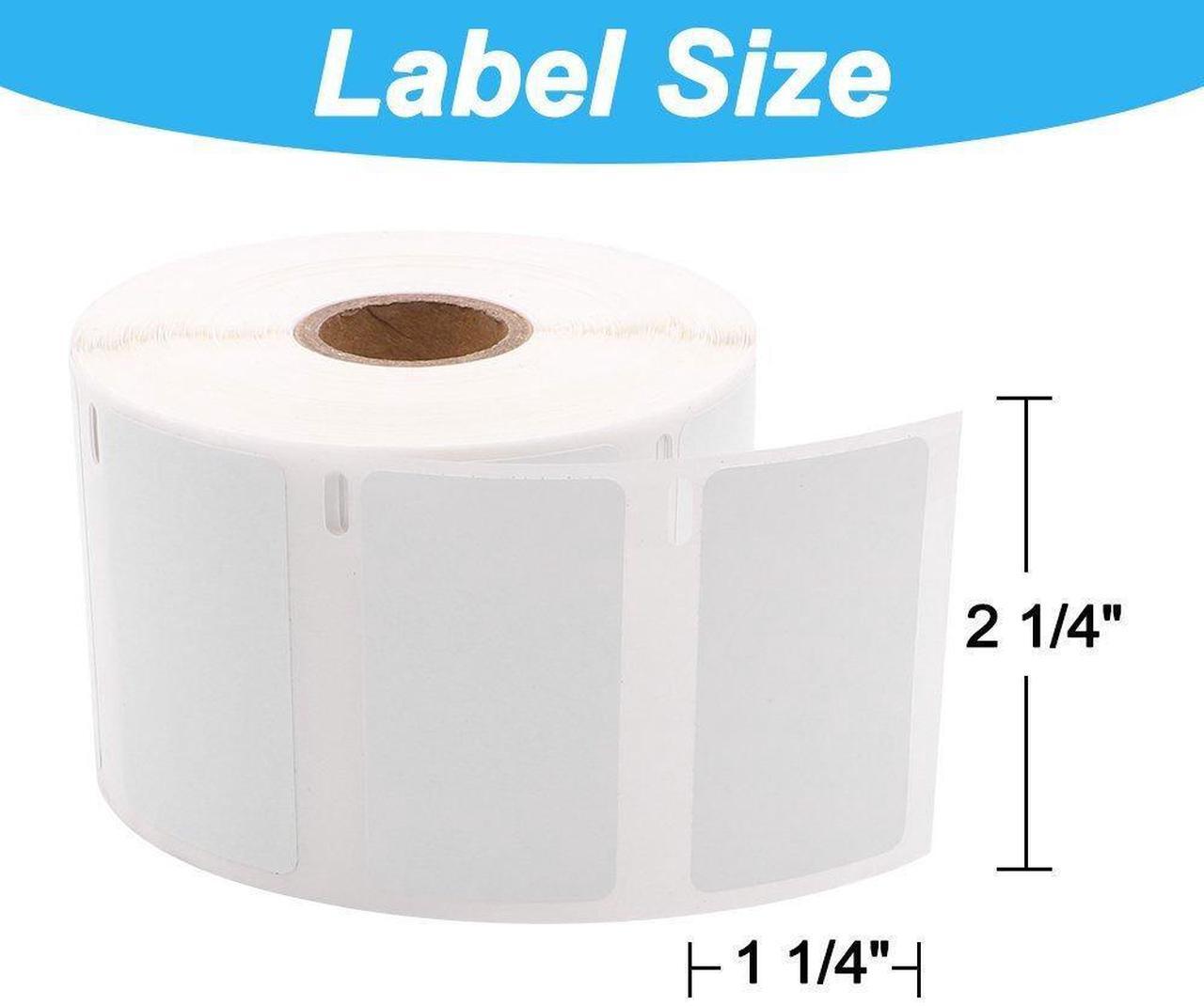 Alt view image 2 of 5 - GREENCYCLE 100 Roll Compatible for Dymo 30334 2-1/4" x 1-1/4" White Multipurpose Medium Address Shipping Label for Labelwriter 450, 4XL & Zebra Desktop Printers 1000 Labels/Roll, NOT FIT 550 & 5XL