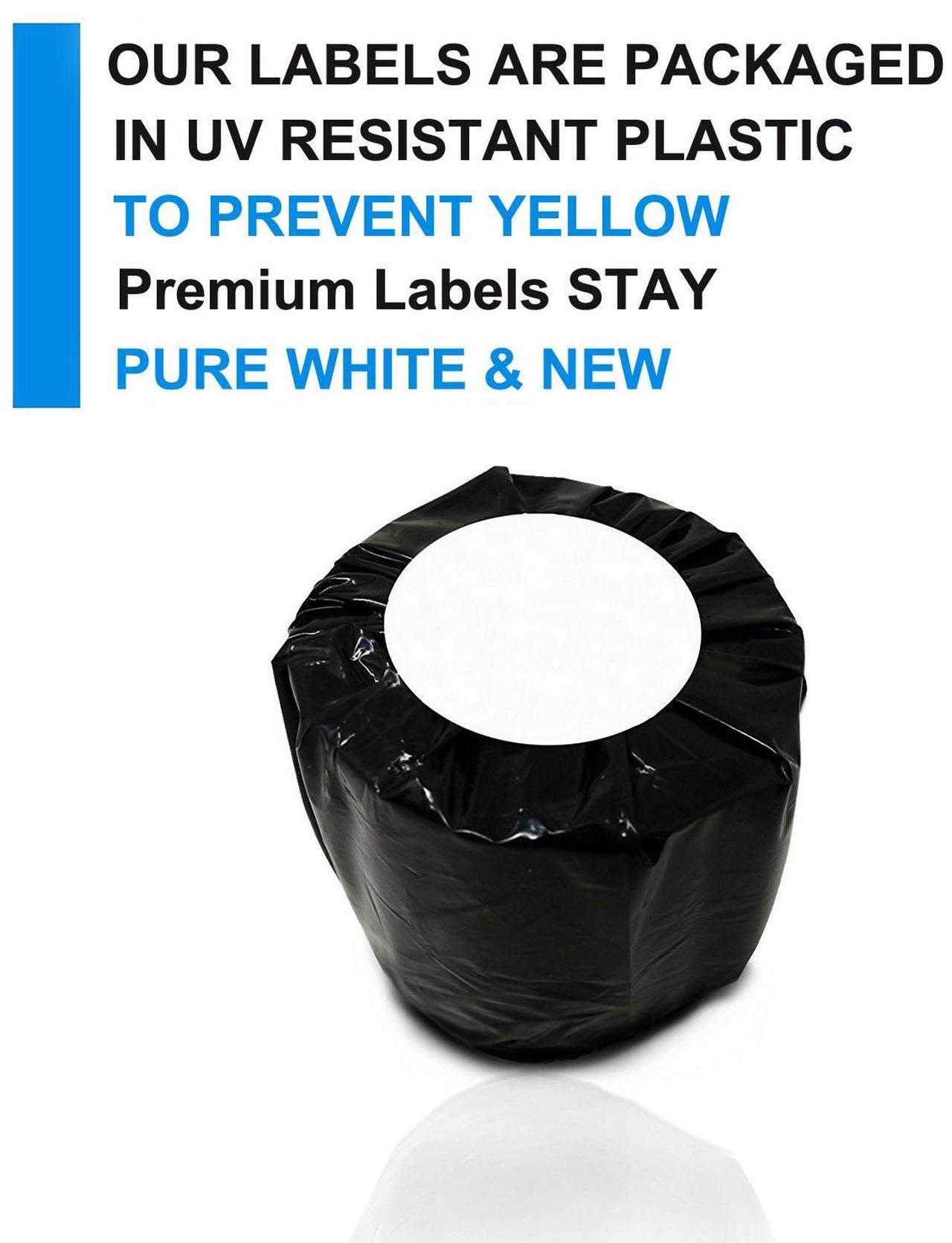 Alt view image 4 of 5 - GREENCYCLE 100 Roll Compatible for Dymo 30334 2-1/4" x 1-1/4" White Multipurpose Medium Address Shipping Label for Labelwriter 450, 4XL & Zebra Desktop Printers 1000 Labels/Roll, NOT FIT 550 & 5XL