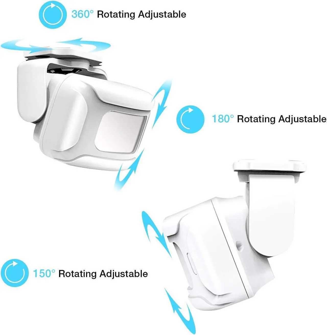 Alt view image 6 of 7 - GREENCYCLE Wireless Infrared Motion Detector Welcome Doorbell Visitor Entry Chime Home Security Alarm Shop Store Alert (1 Sensor,1 Alarm)