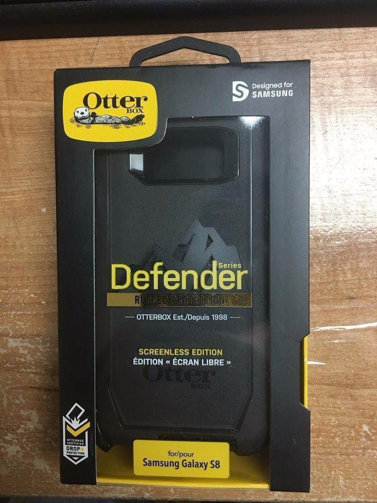Alt view image 5 of 17 - Otterbox 77-54515 Black Defender Case for Galaxy Samsung GS8