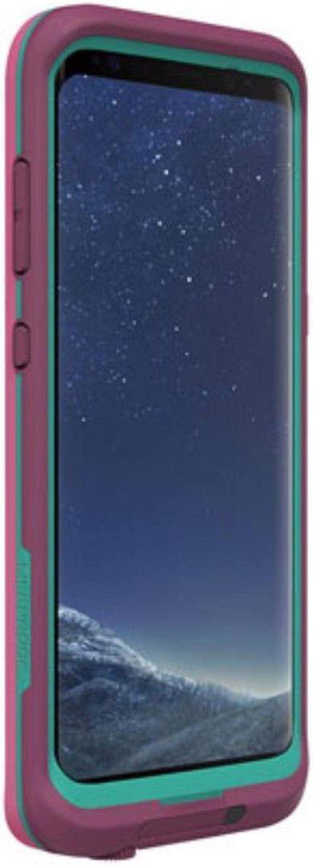 Alt view image 10 of 16 - Lifeproof FRE SERIES Waterproof Case for Samsung Galaxy S8 Plus - Twilights Edge Pink