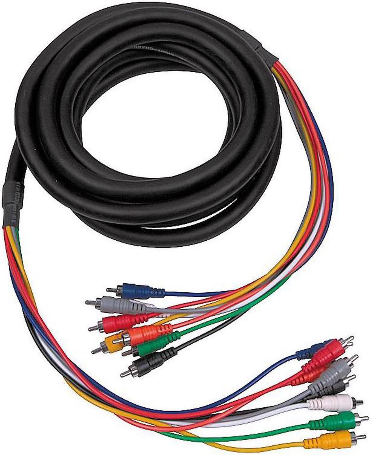 Alt view image 2 of 10 - Hosa Cable CRA802 8 Channel RCA To RCA Recording Snake - 6.5 Foot