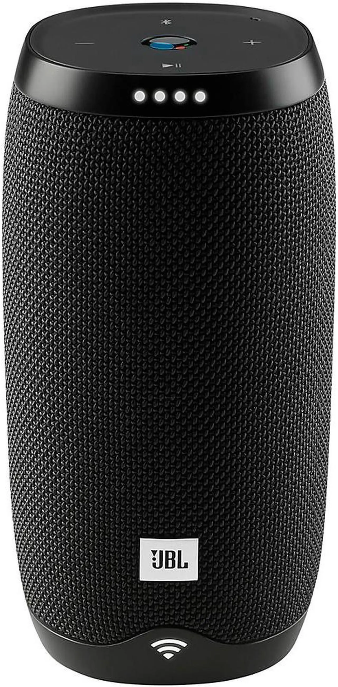Alt view image 16 of 20 - JBL Link 10 Smart Voice-Activated Portable Wireless Bluetooth Speaker with Google Assistant, IPX7 Waterproof, Black