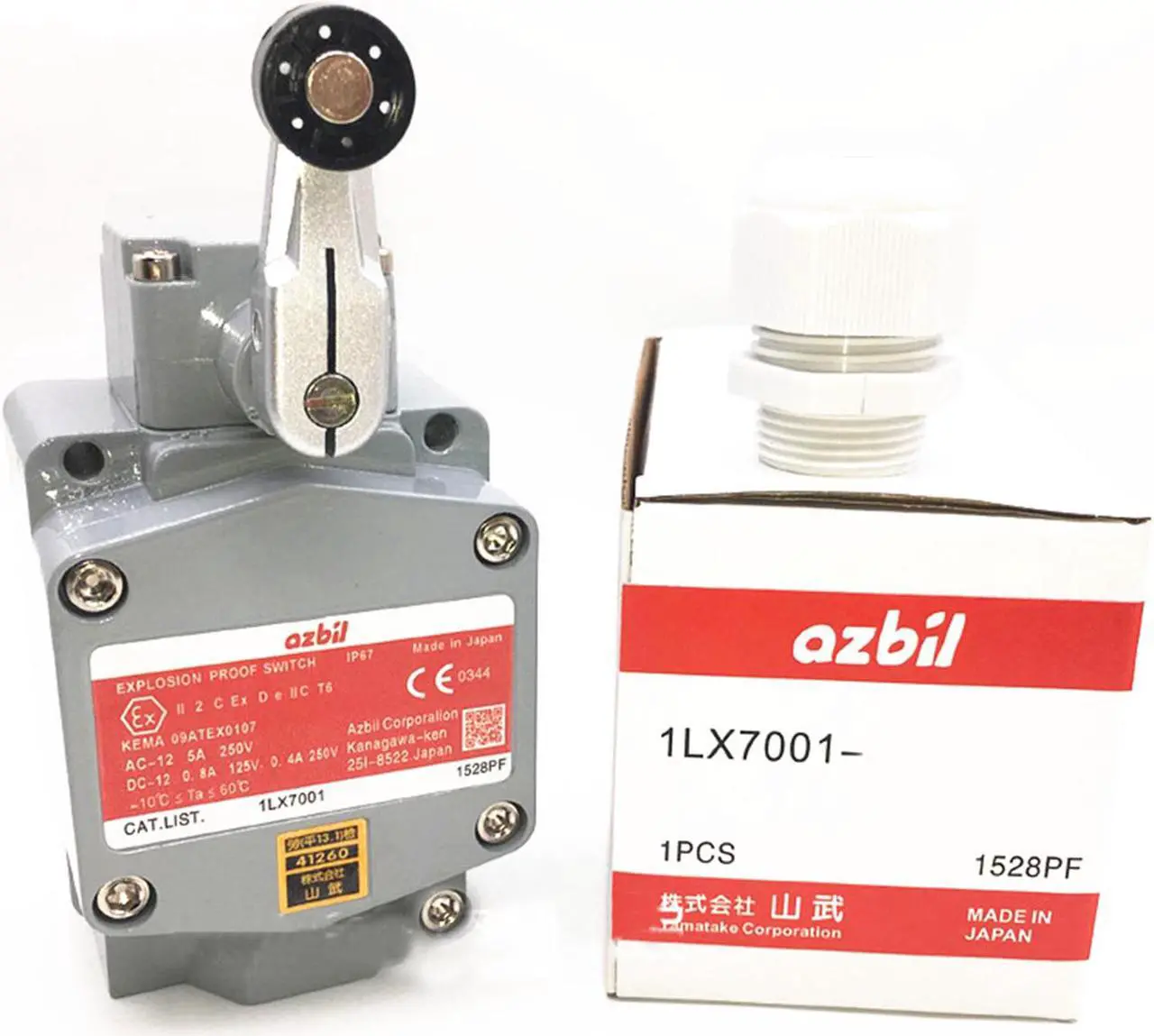 Alt view image 2 of 2 - YAMATAKE Azbil 1LX7001-P Limit Switch New