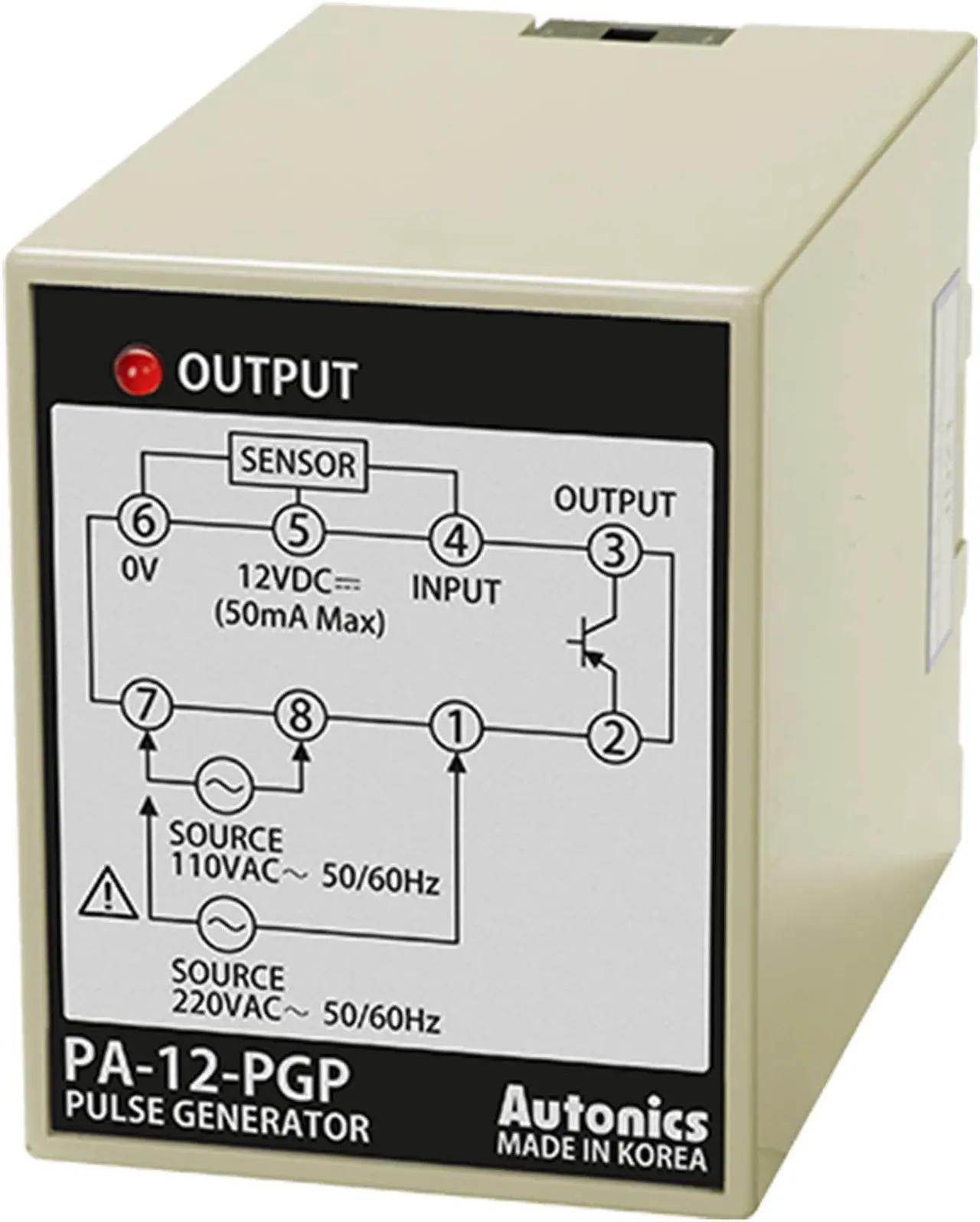 Alt view image 2 of 2 - Autonics  PA-12-PGP Sensor Controllers Plug-in Type New 1PCS