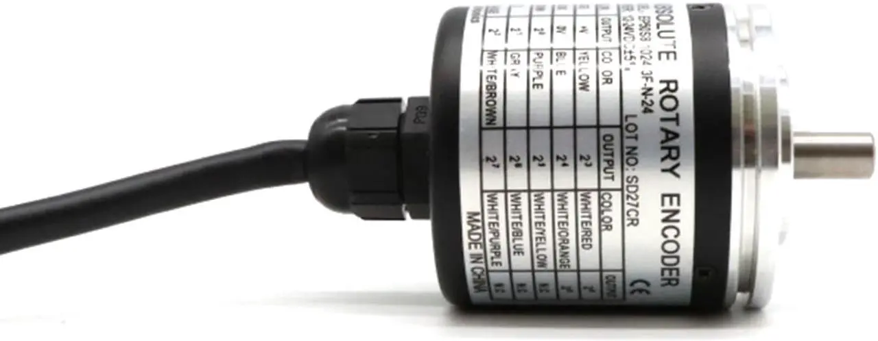 Alt view image 4 of 6 - Autonics EP50S8-1024-3F-N-24 Rotary Encoders Absolute Type NPN  New 1PCS