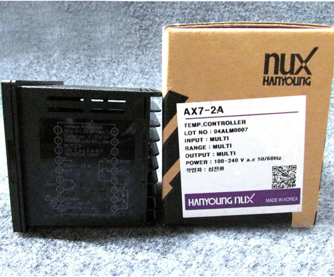 Alt view image 4 of 6 - HANYOUNG AX9-2A Digital Temperature Controller AC110~240V New