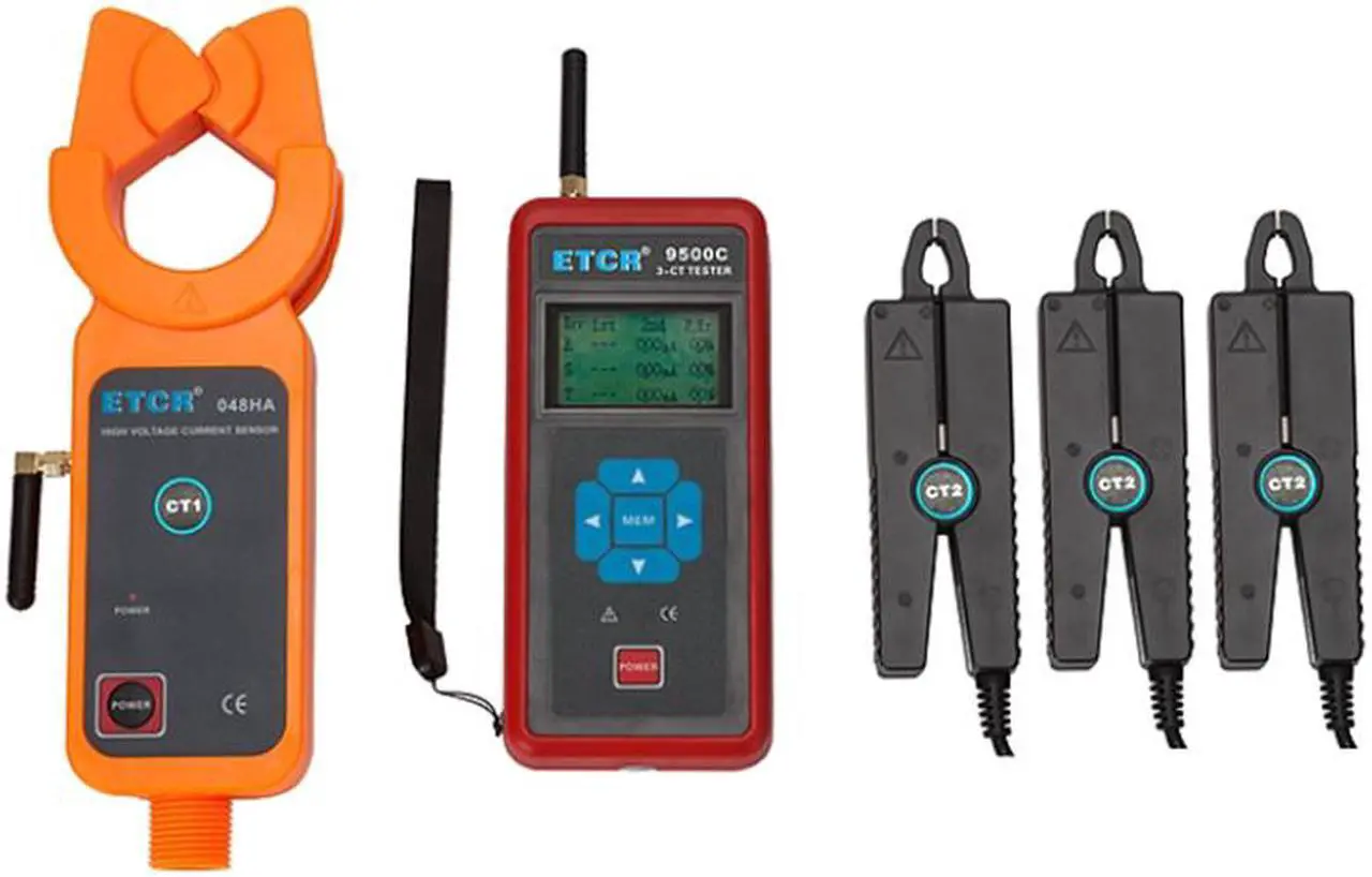 Alt view image 5 of 5 - ETCR9500C Three Channel Wireless Hv Ct Ratio Tester Brand