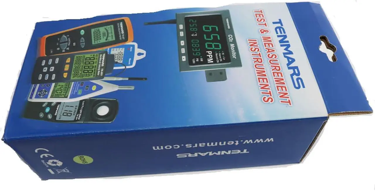 Alt view image 3 of 5 - TENMARS TM-195 Digital 3-AXIS EMF RF Radiation Power Meter Tester