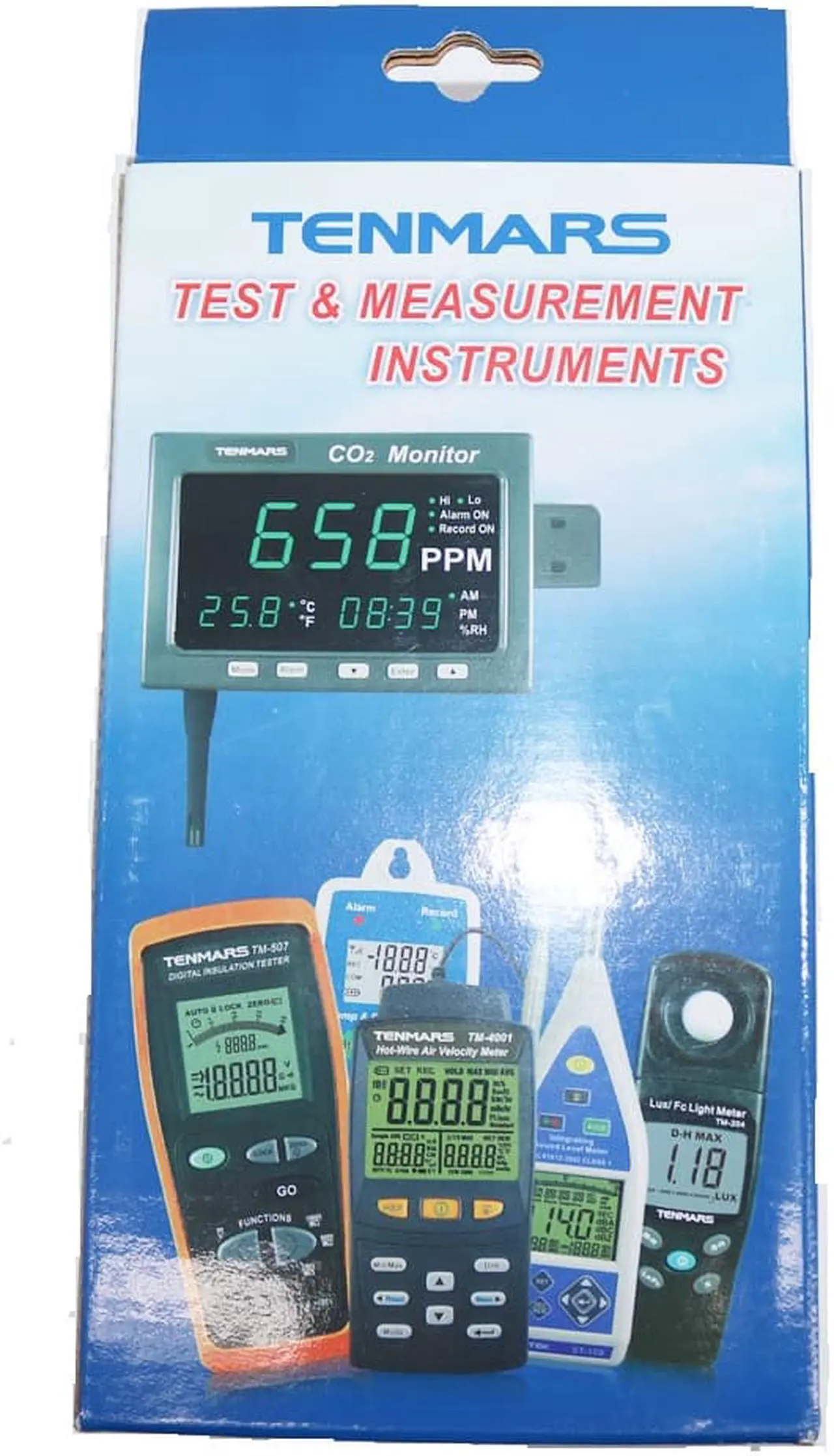 Alt view image 4 of 5 - TENMARS TM-195 Digital 3-AXIS EMF RF Radiation Power Meter Tester