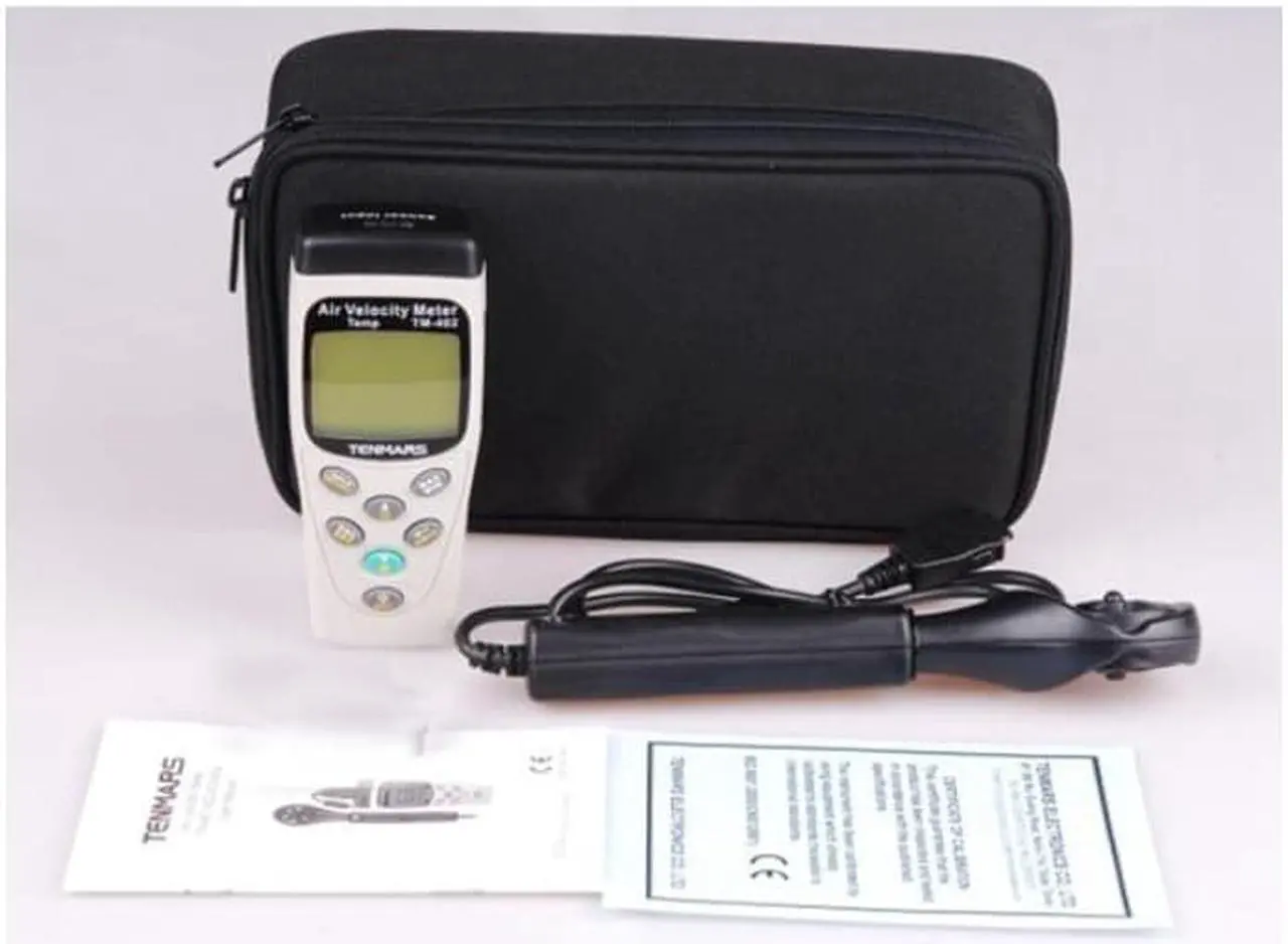 Alt view image 2 of 2 - TENMARS TM-403 Anemometer For Measures Air Speed, Temperature