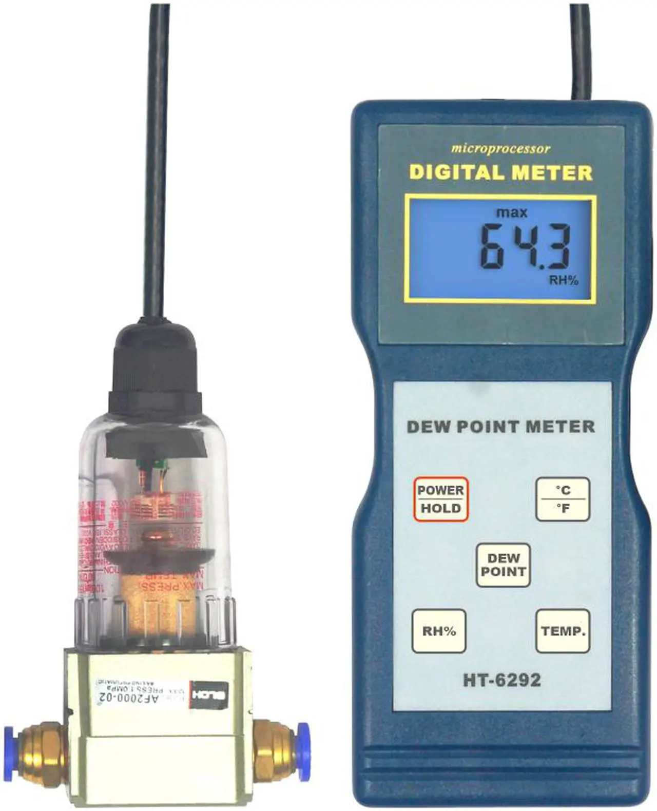 Main image of LANDTEK HT6292 Dew Point Meter Tester Temp Temperature and Humidity Indicator