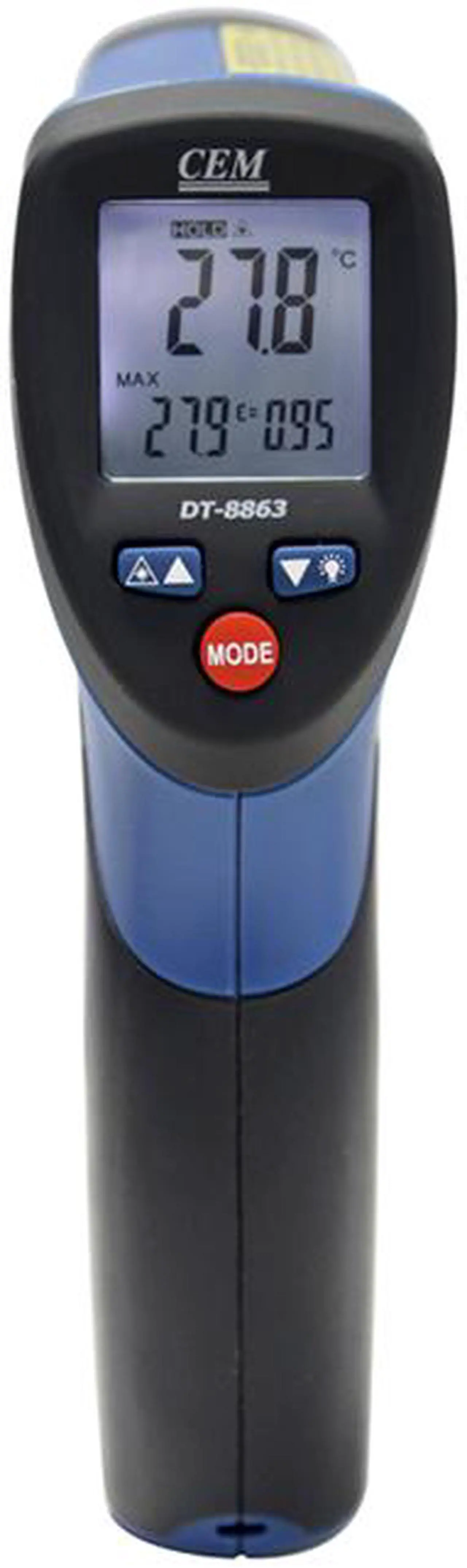 Main image of CEM DT-8863 Professional InfraRed Thermometers with Dual Laser Targeting