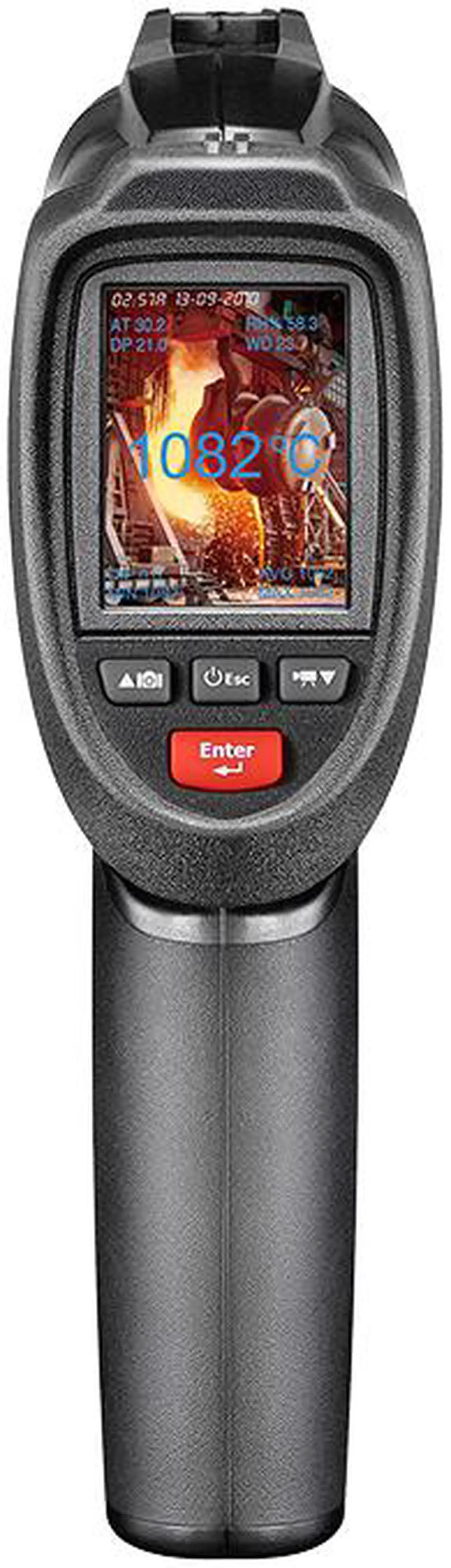 Main image of CEM DT-9862 Infrared IR Dual Laser Video Thermometer  Color TFT LCD Screen 8G