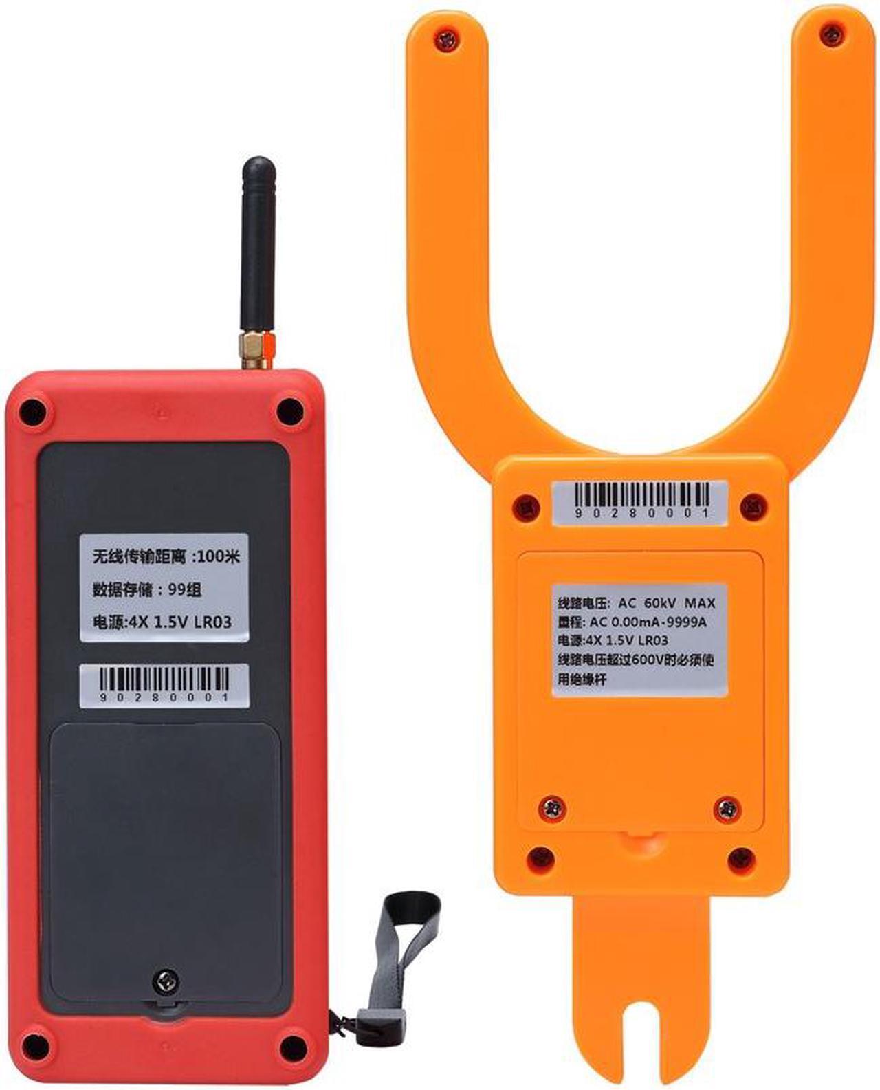 Alt view image 2 of 4 - ETCR9310B Large Caliber Wireless H/L Voltage Clamp Current Meter 0.00A~9999A