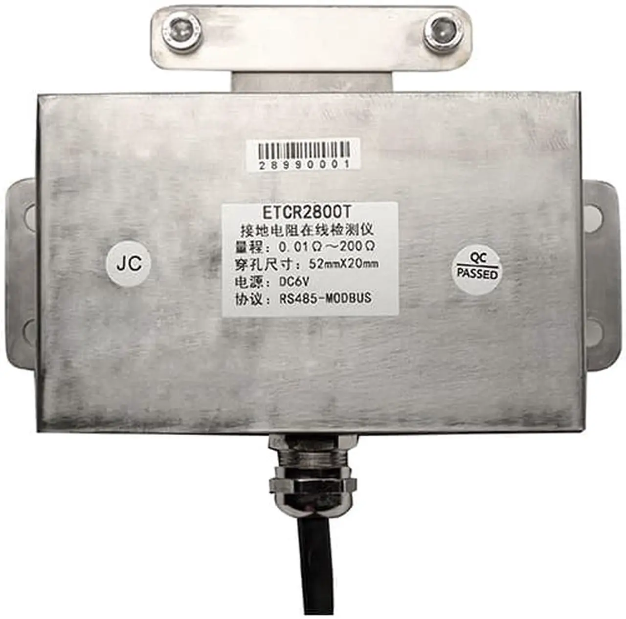 Alt view image 4 of 4 - ETCR2800T Stainless Steel Earth Resistance Online Detector
