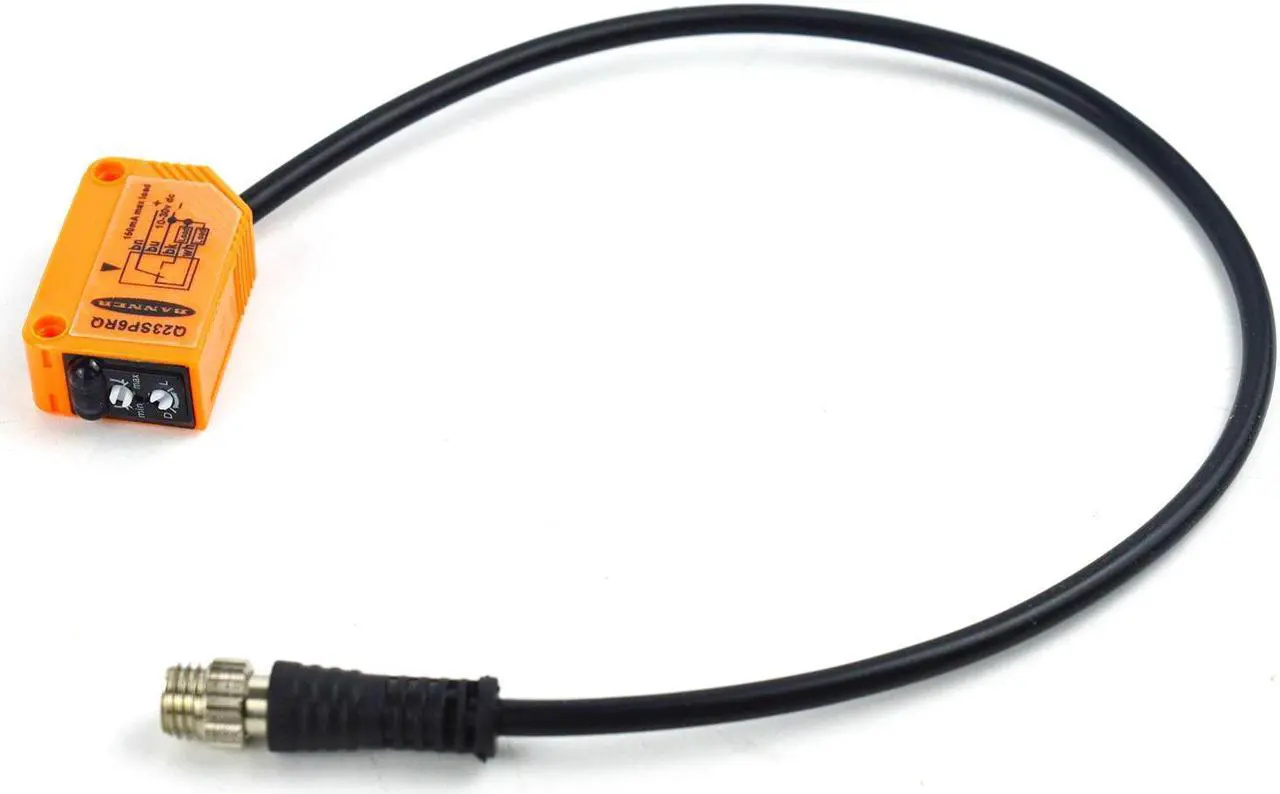 Alt view image 4 of 6 - BANNER Q23SP6RQ Photoelectric Sensor New
