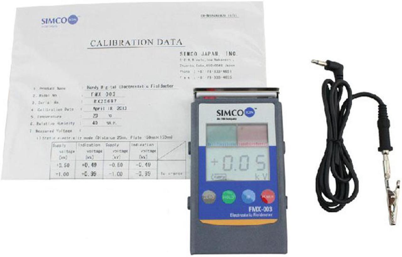 Alt view image 3 of 3 - SIMCO FMX-003 Electrostatic Field Meter electrostatic tester ESD 0 to ±22.0 kV