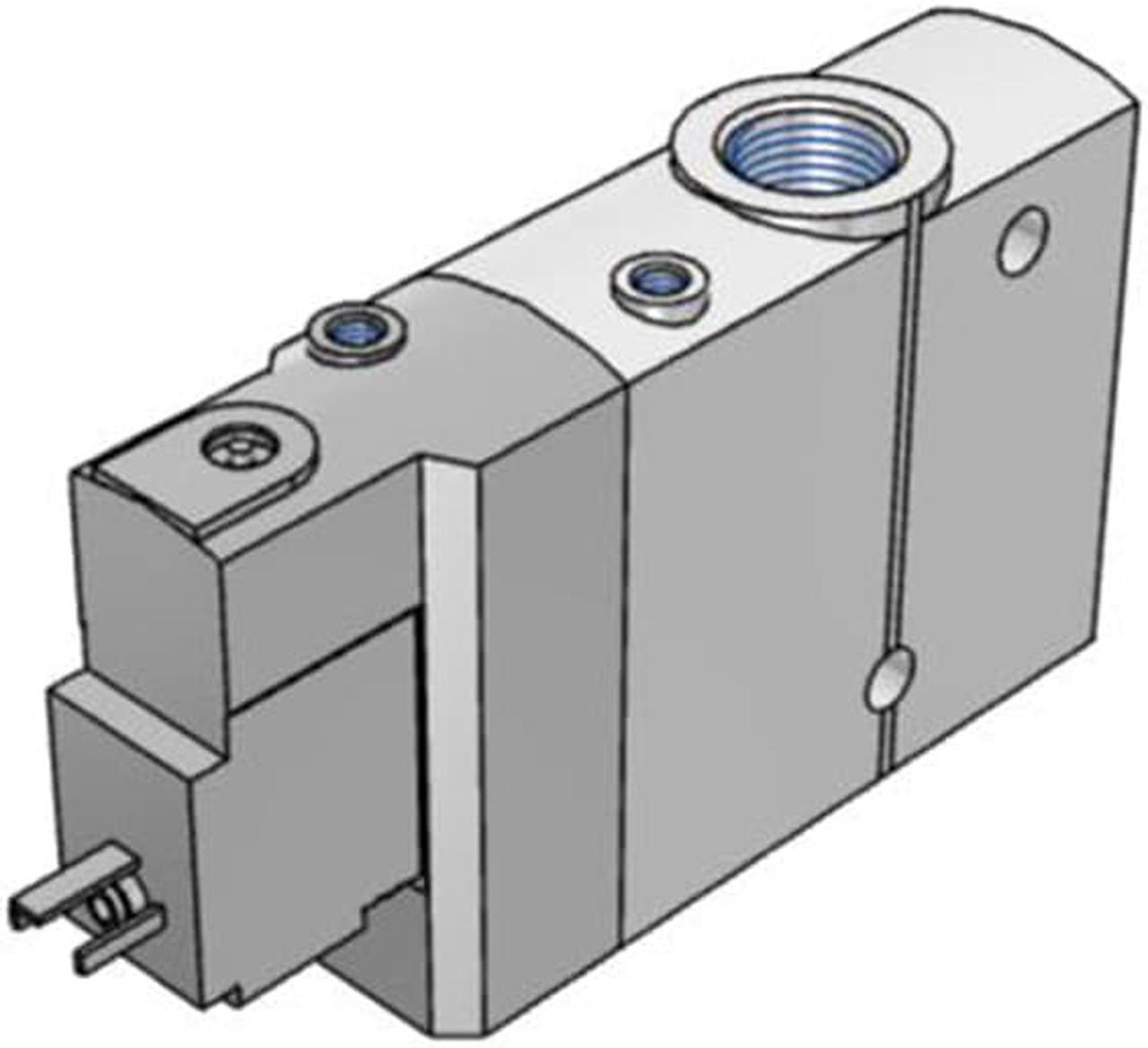 Alt view image 5 of 7 - FESTO CPE24-M3H-3OL-3/8 Solenoid Solenoid Valve 163832 Width 24mm
