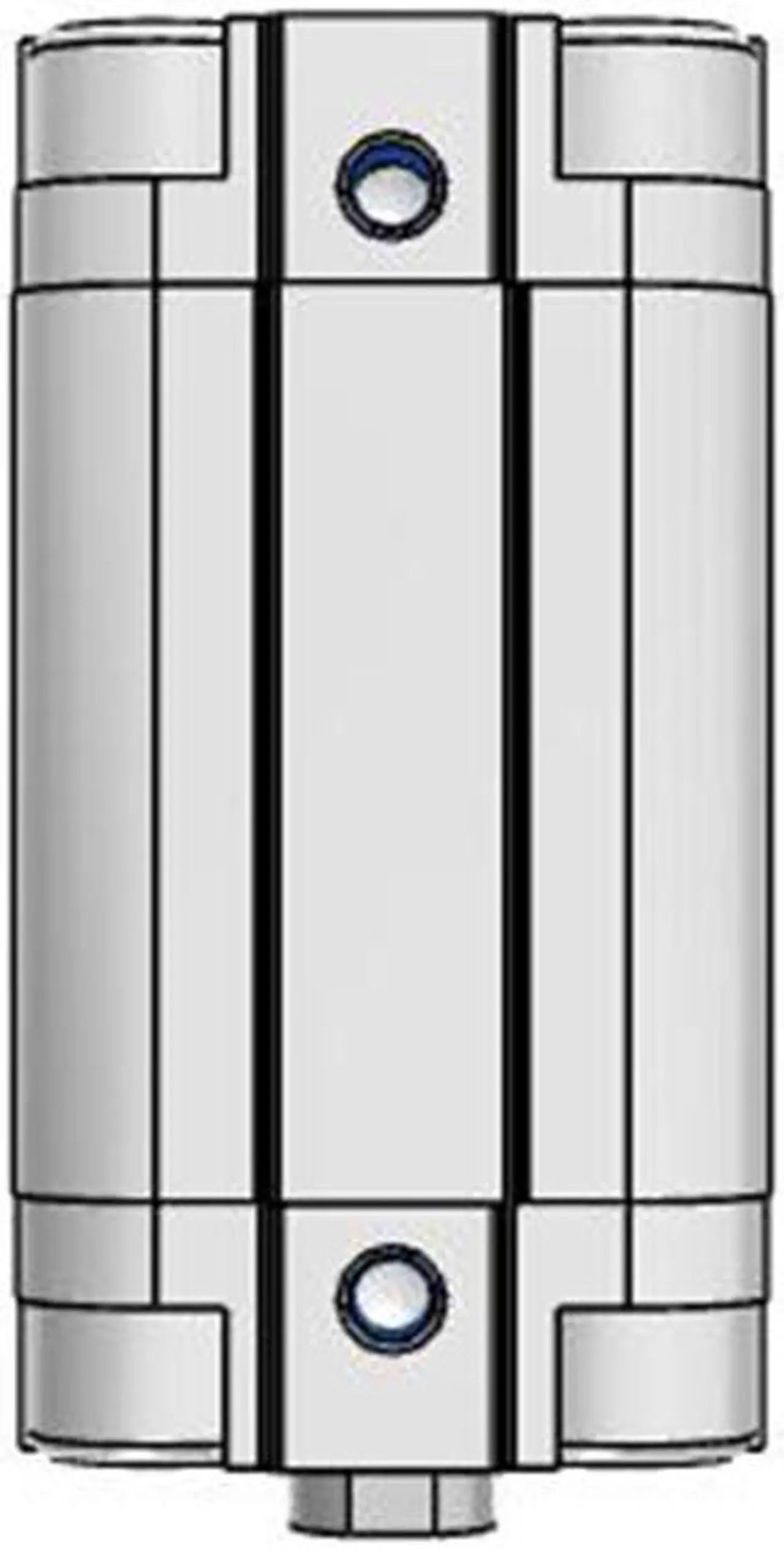 Alt view image 6 of 6 - FESTO ADVU-20-30-P-A Compact cylinder 156519 Stroke 30mm
