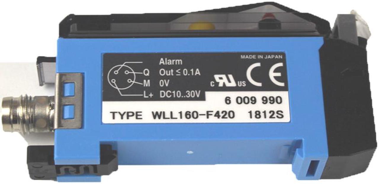 Alt view image 3 of 5 - SICK WLL160-F420 Fiber Optic Switch,4-Pin,10 V DC ... 30 V DC,New