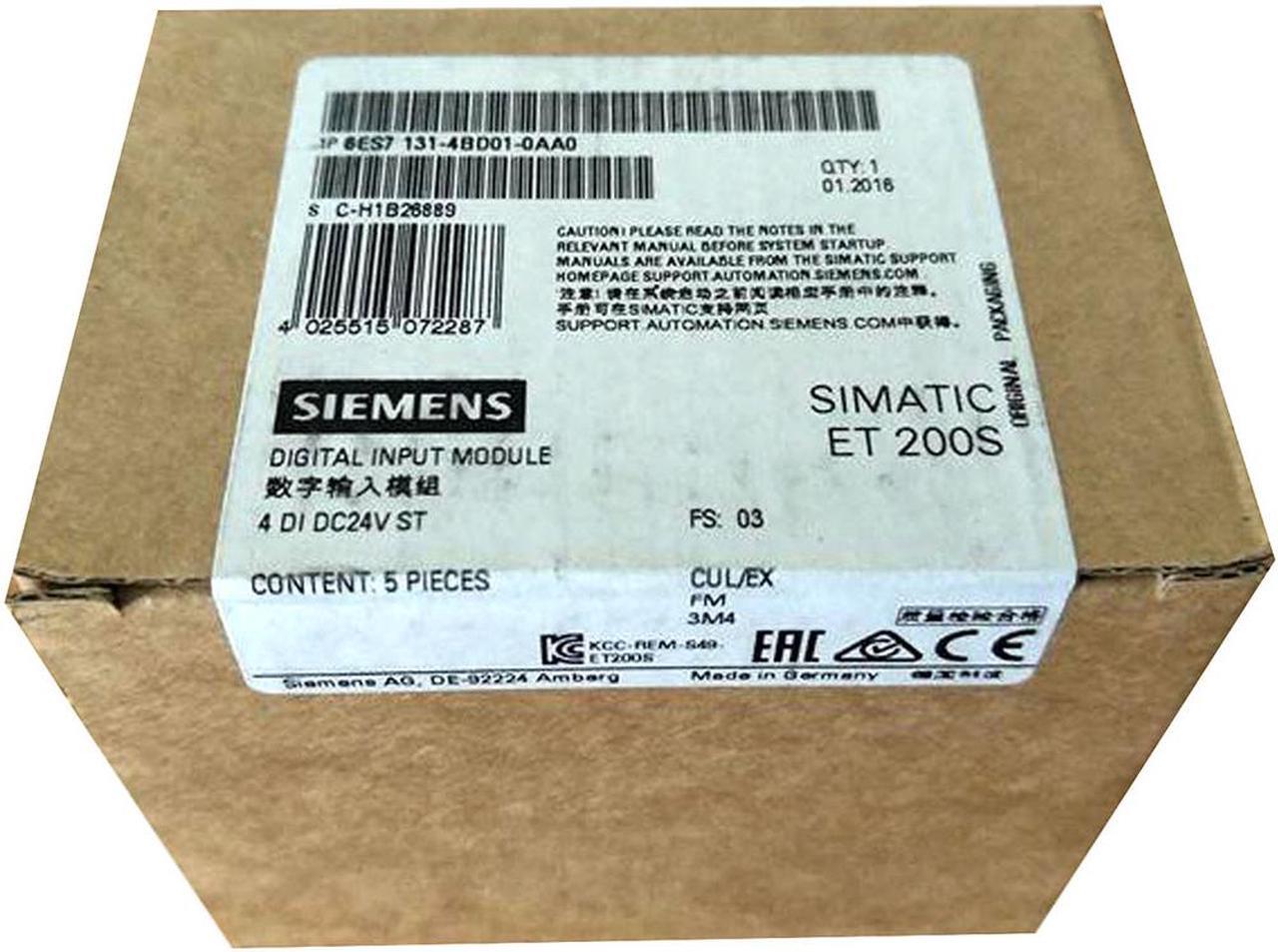 Alt view image 2 of 2 - SIEMENS Input Module 6ES7 131-4BD01-0AA0,New
