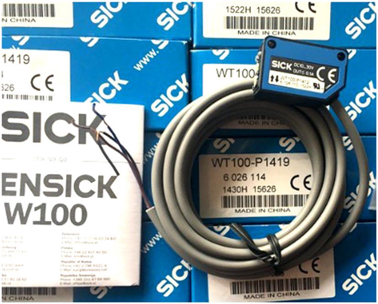 SICK WL100-P1439 Miniature Photoelectric Sensors,PNP,New