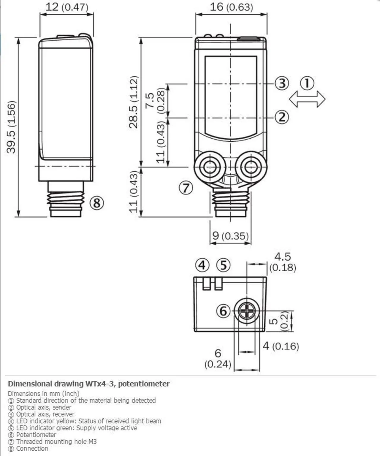 Alt view image 2 of 5 - SICK WTB4-3P2161 Miniature photoelectric sensors  ,PNP,New