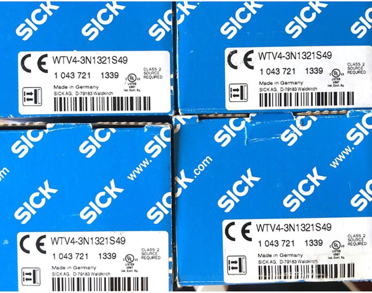 SICK WTV4-3N1321S49 Miniature Photoelectric Sensors NPN ,New