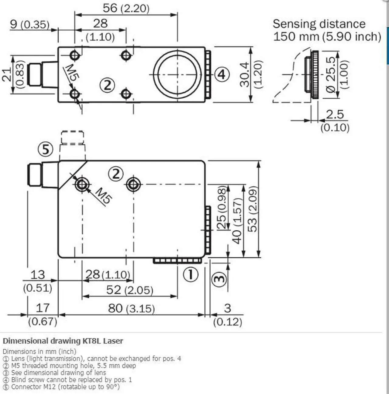 Alt view image 5 of 5 - SICK KT8L-P3756 Contrast Sensors  ,PNP,New