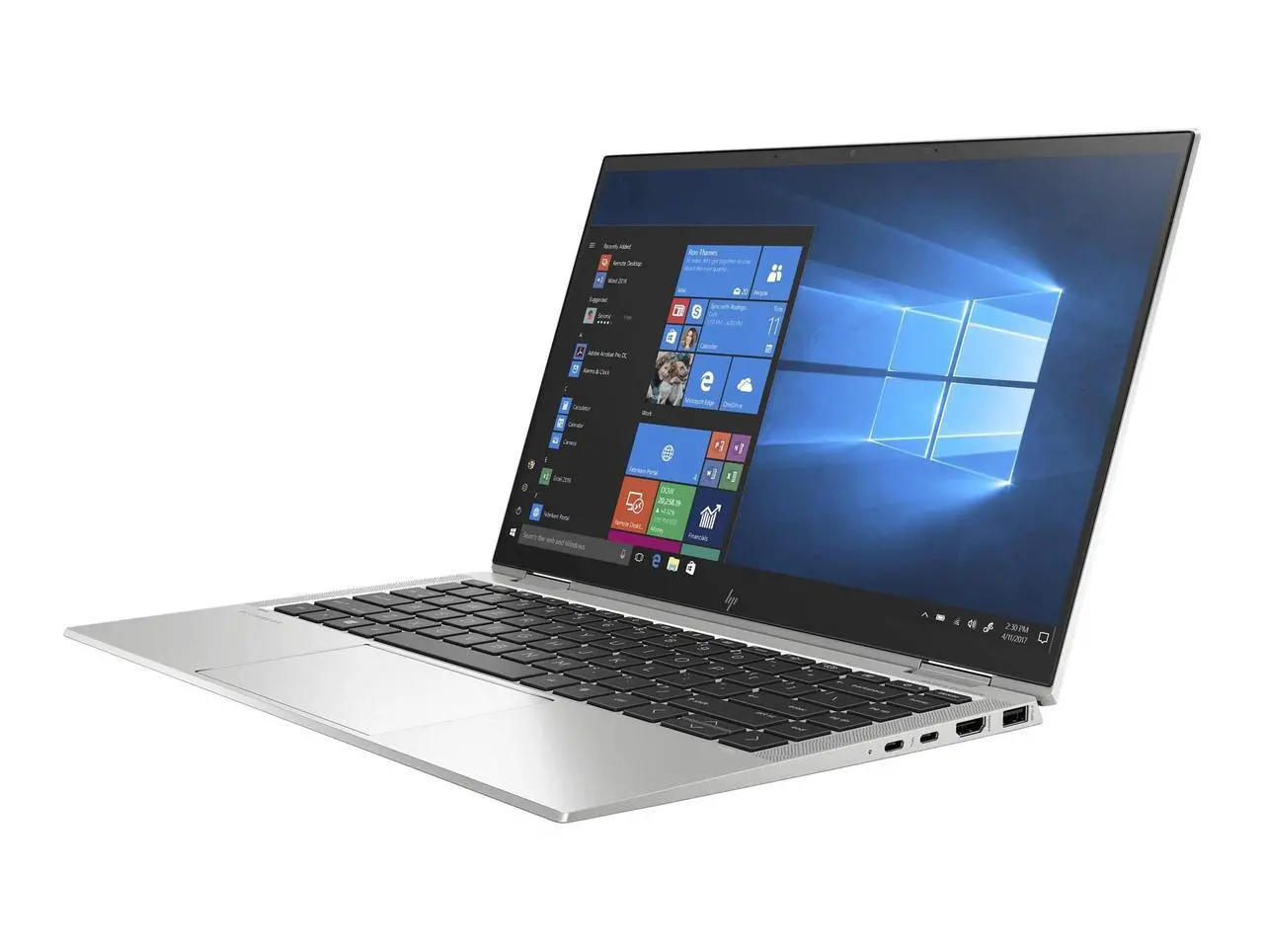 Alt view image 4 of 4 - HP EliteBook x360 1040 G7 14" Touch 16GB 512GB SSD Core i7-10610U 1.8GHz WIN11P, Silver
