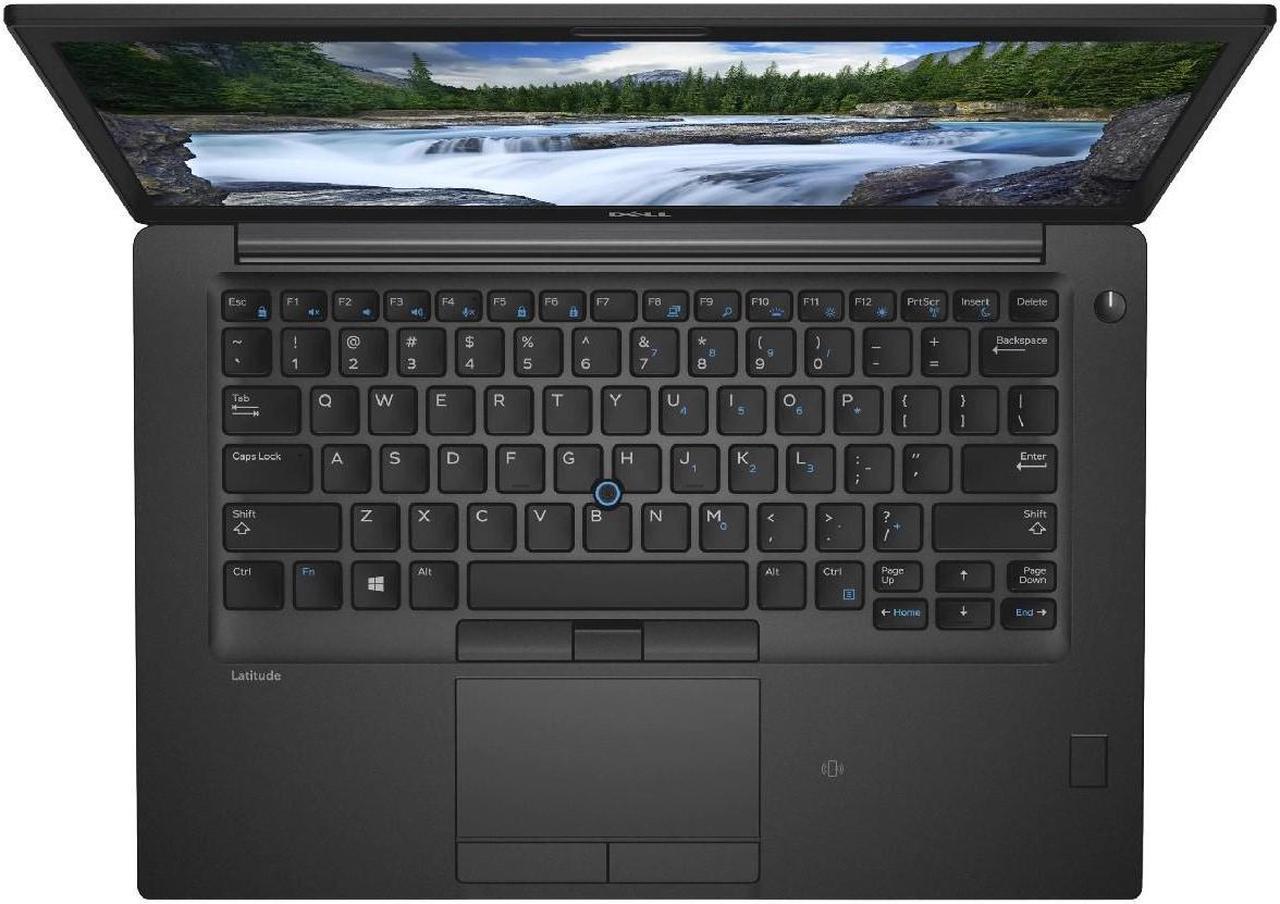 Dell Latitude 7490 14' HD Laptop PC - Intel Core i5-8250U 1.6GHz, 8GB, 512GB SSD, Webcam, Bluetooth, Intel UHD Graphics, Windows 10 Pro