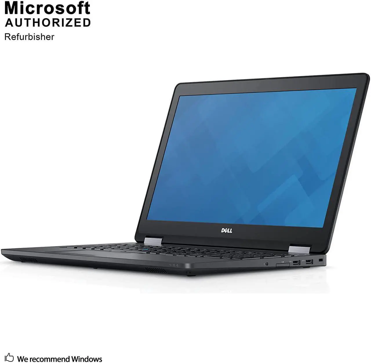 Alt view image 2 of 6 - Dell Latitude E5570 15.6in Laptop, Core i5-6300U 2.4GHz, 8GB Ram, 256GB SSD, Windows 10 Pro 64bit