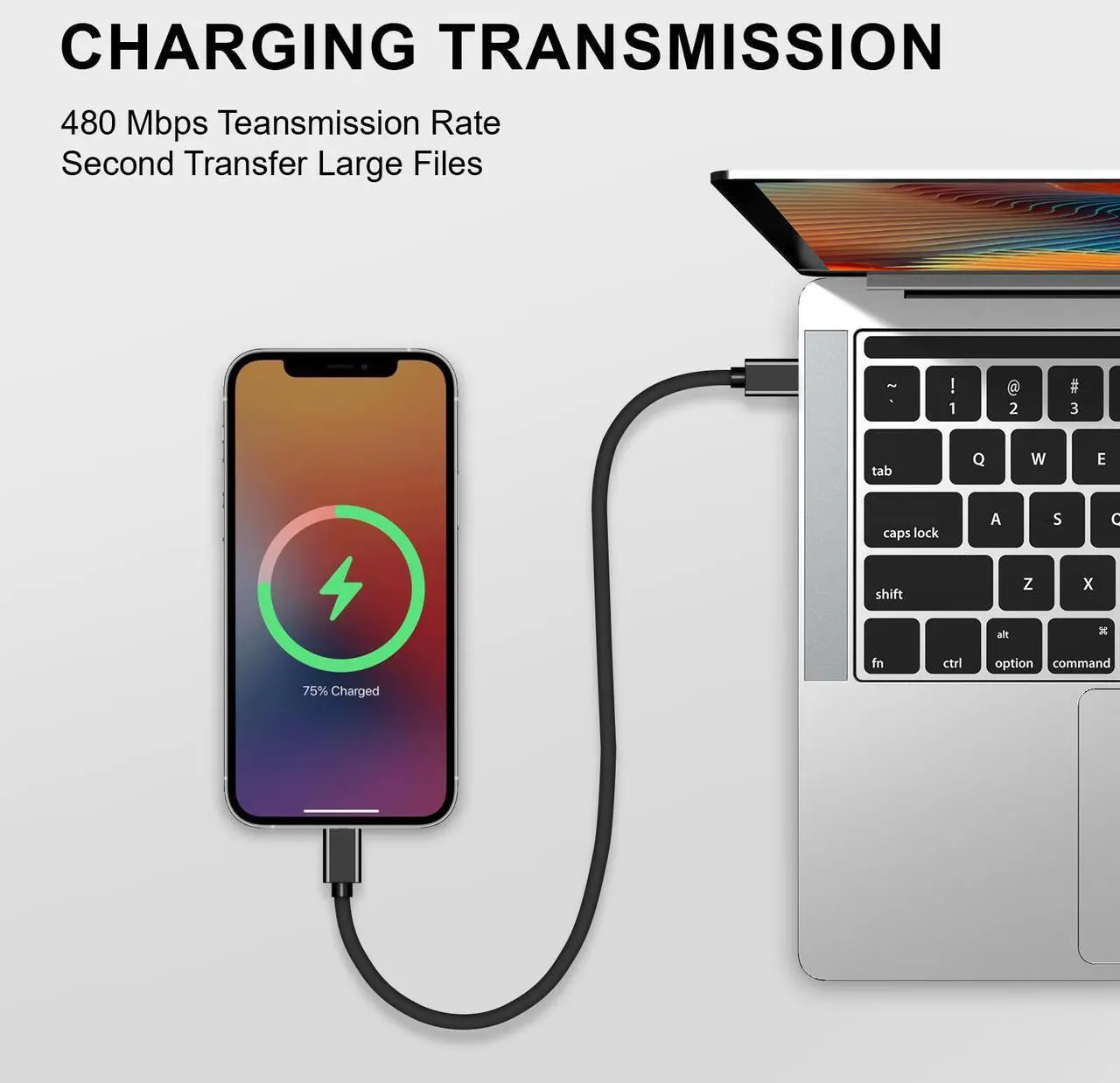 Alt view image 7 of 7 - Fast PD Type C Wall Charger Power Adapter & USB-C To USB-C Charging Cable For iPhone 15 Pro Max Plus / Samsung Galaxy S23 S22 Ultra 5G S23+ A54 A34 A14 A03s / Google 8 7 6 Pro 8a 7a Black 3 ft.