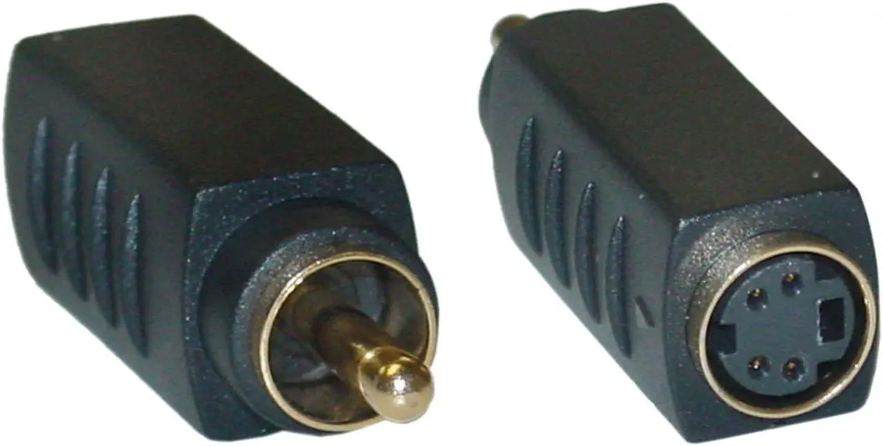 Main image of Offex OF-30S2-05500 S Video to RCA Adapter with Gold Connectors