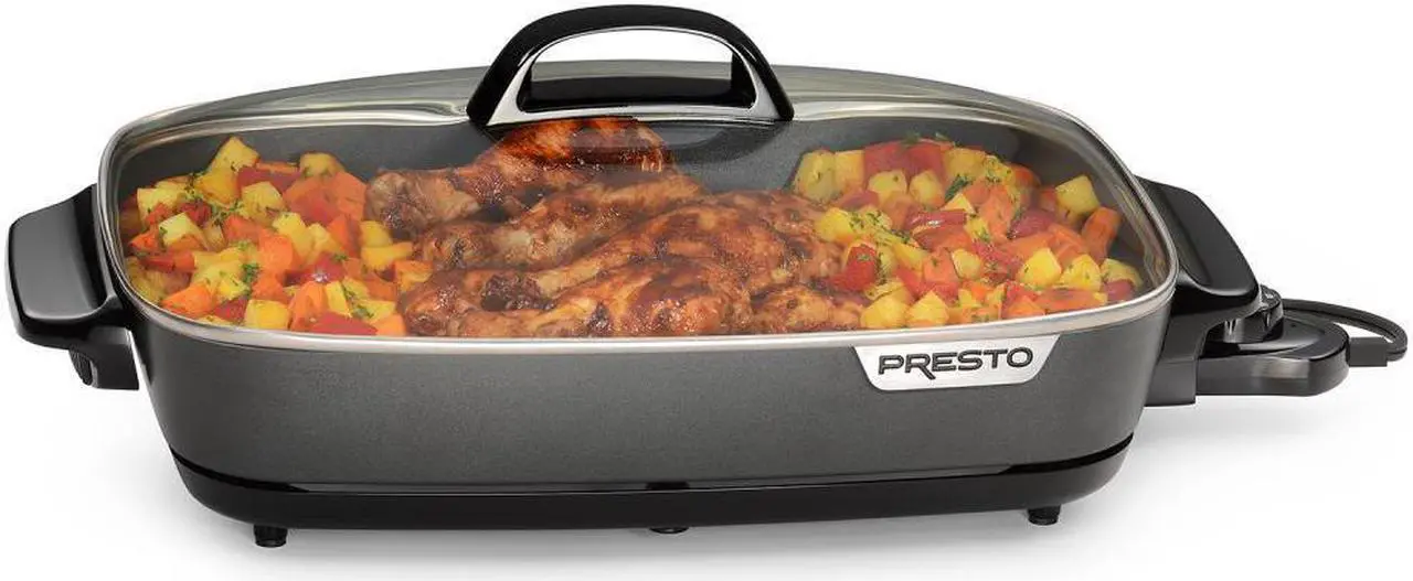 Alt view image 6 of 14 - PRESTO 06858 Electric SlimLine Skillet 16