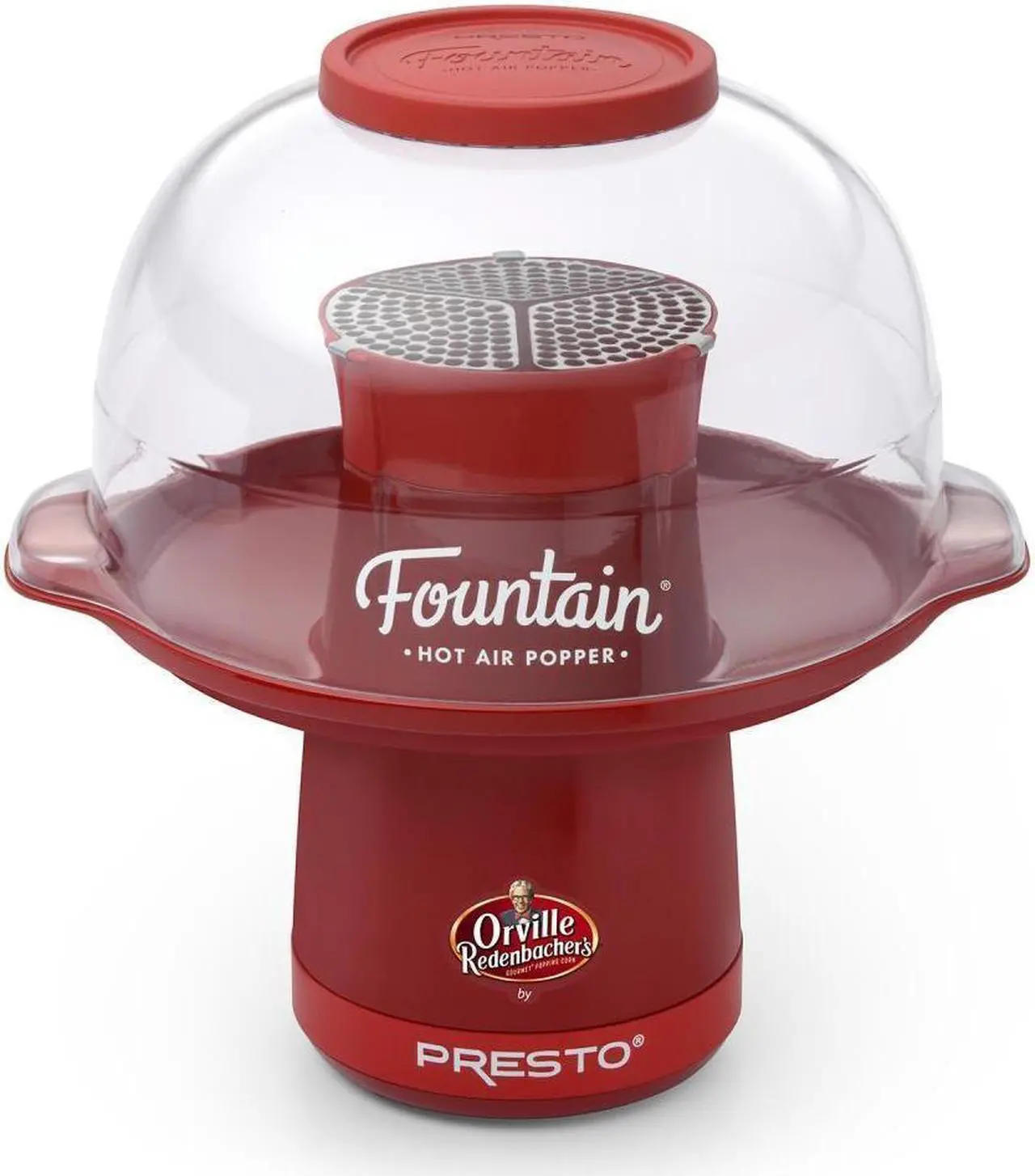 Alt view image 8 of 20 - PRESTO 04868 Orville Redenbacher's Fountain Hot Air Popper, Red